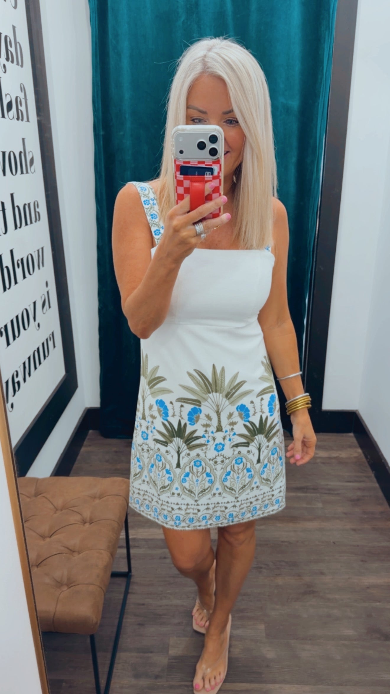 Senara Floral Sally Mini Dress