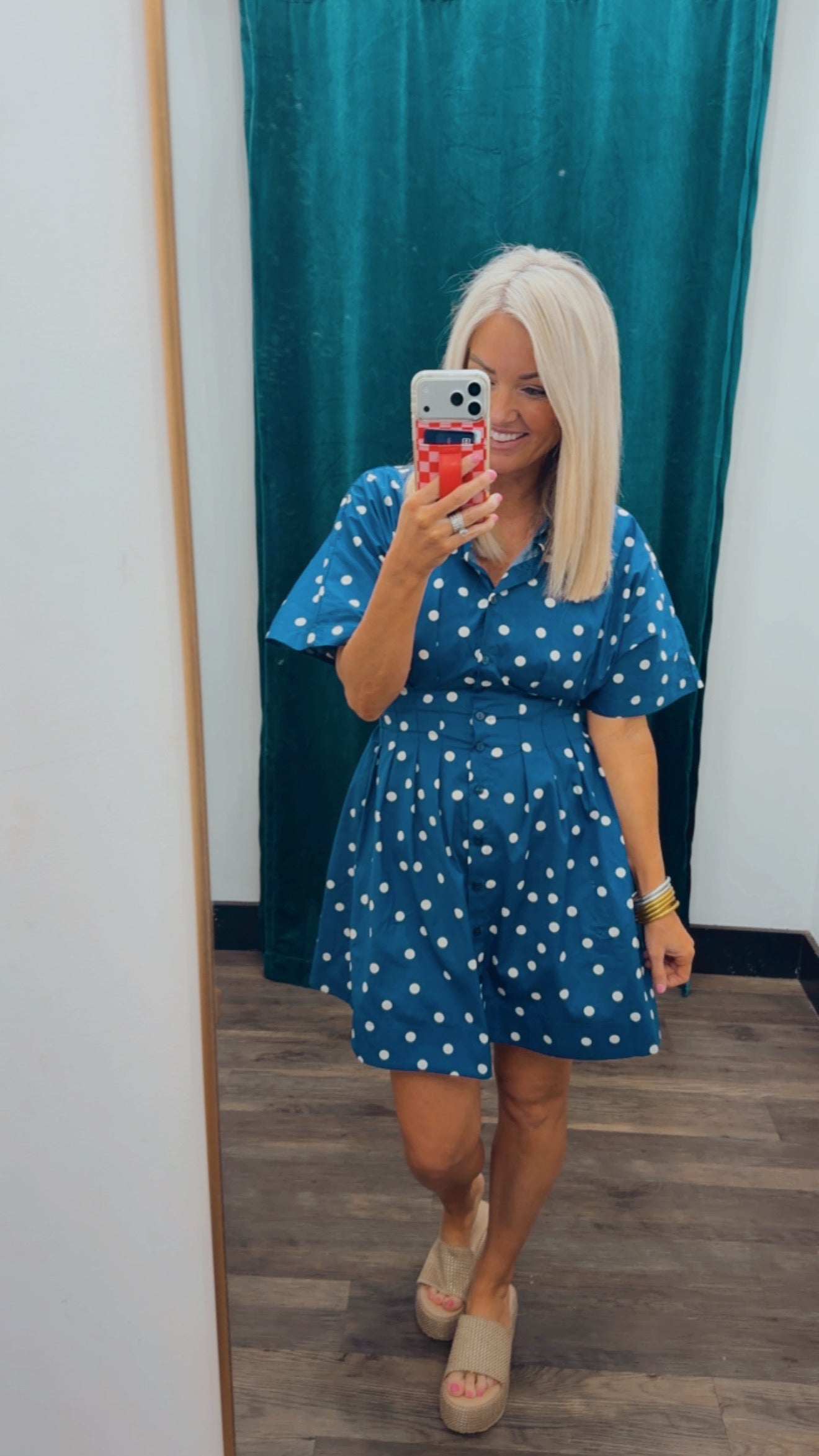 Polka Dot Power Dress