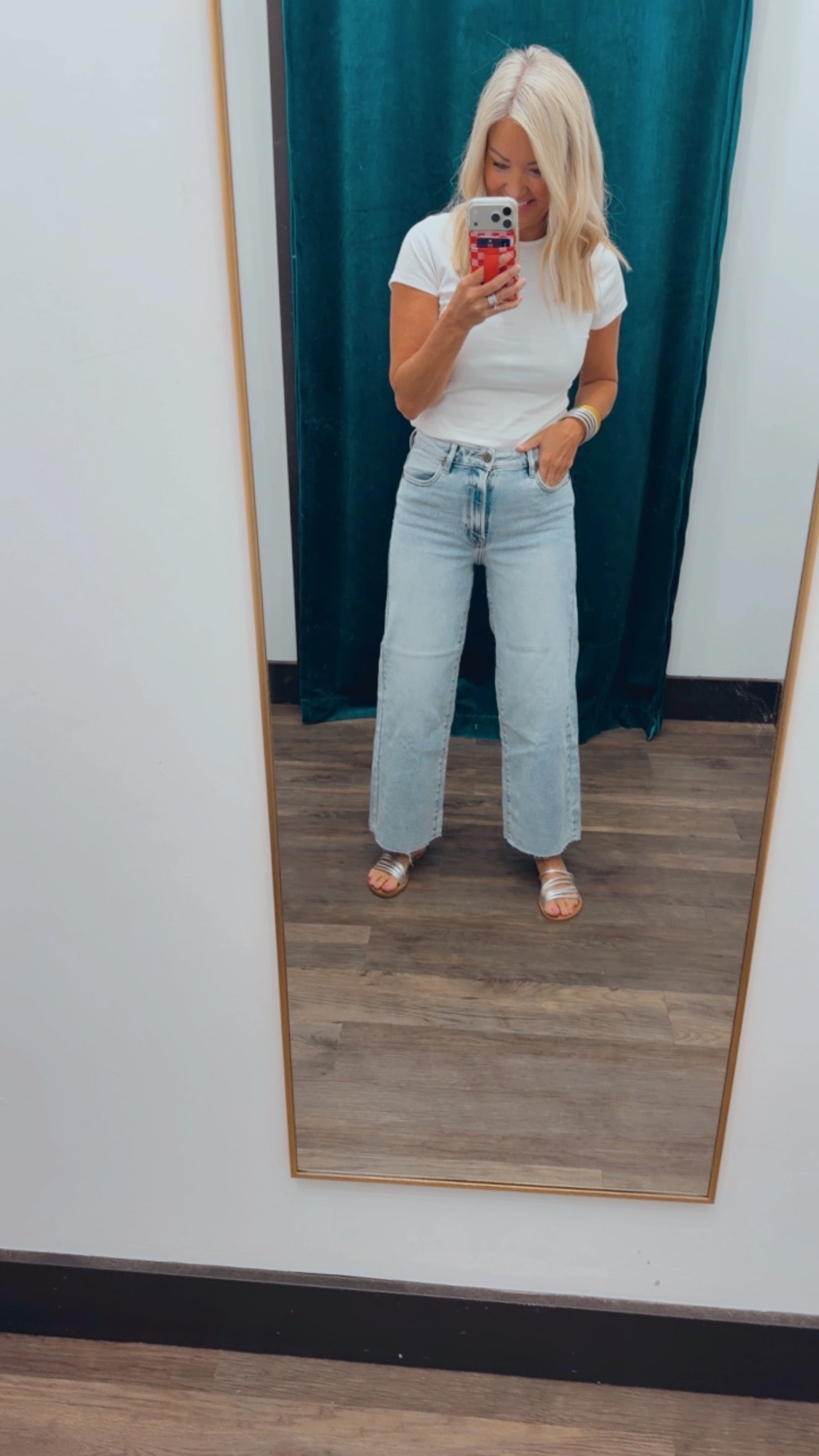 Nori High Rise Wide Leg Jeans