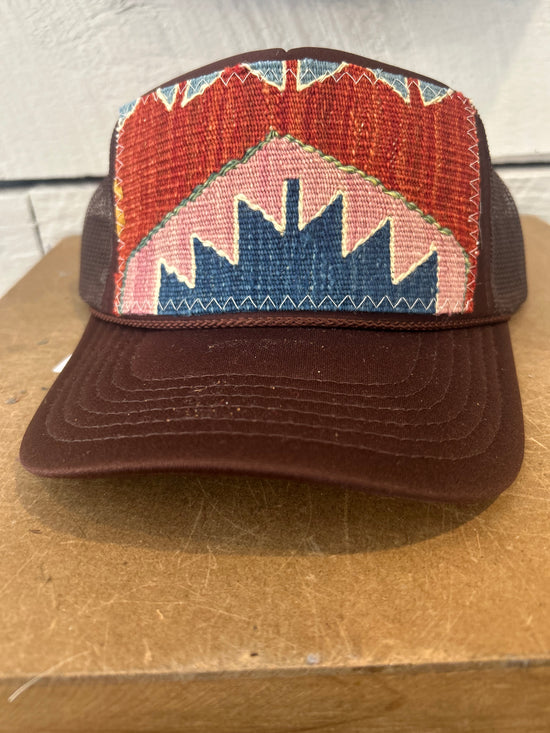 Turkish kilim patch Hat
