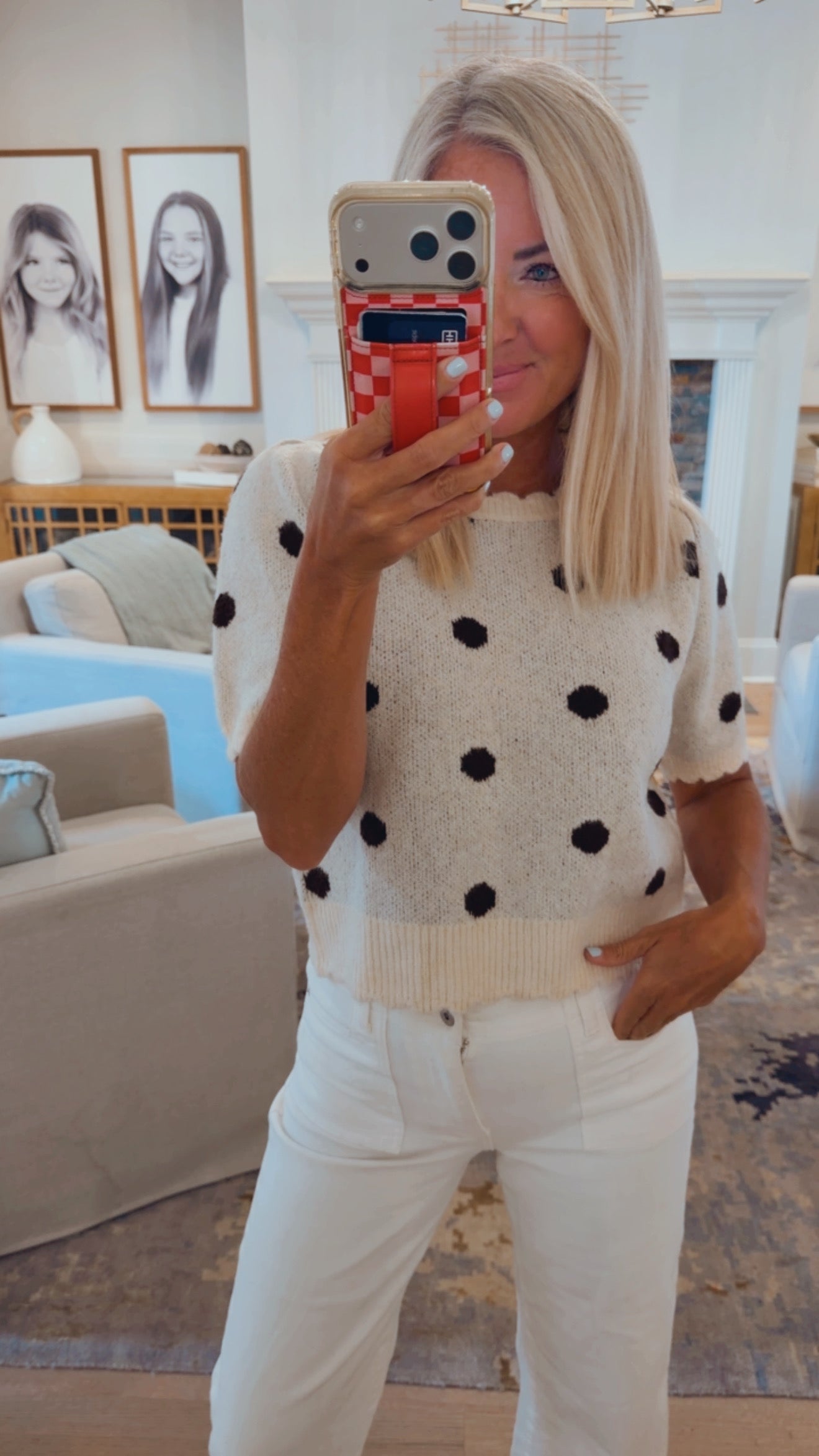 Sweet Dotty Sweater