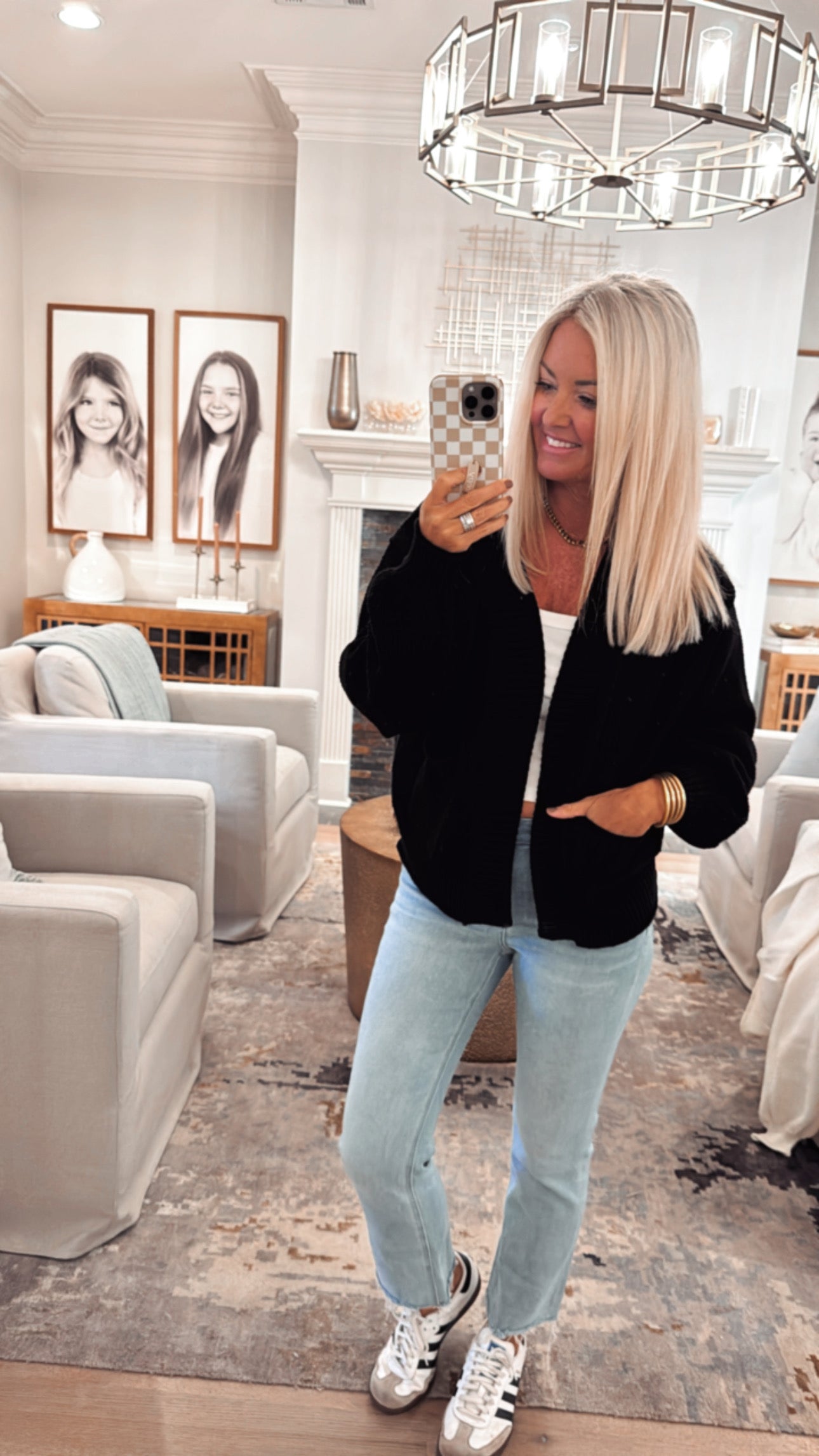 Textured Knit Cardigan