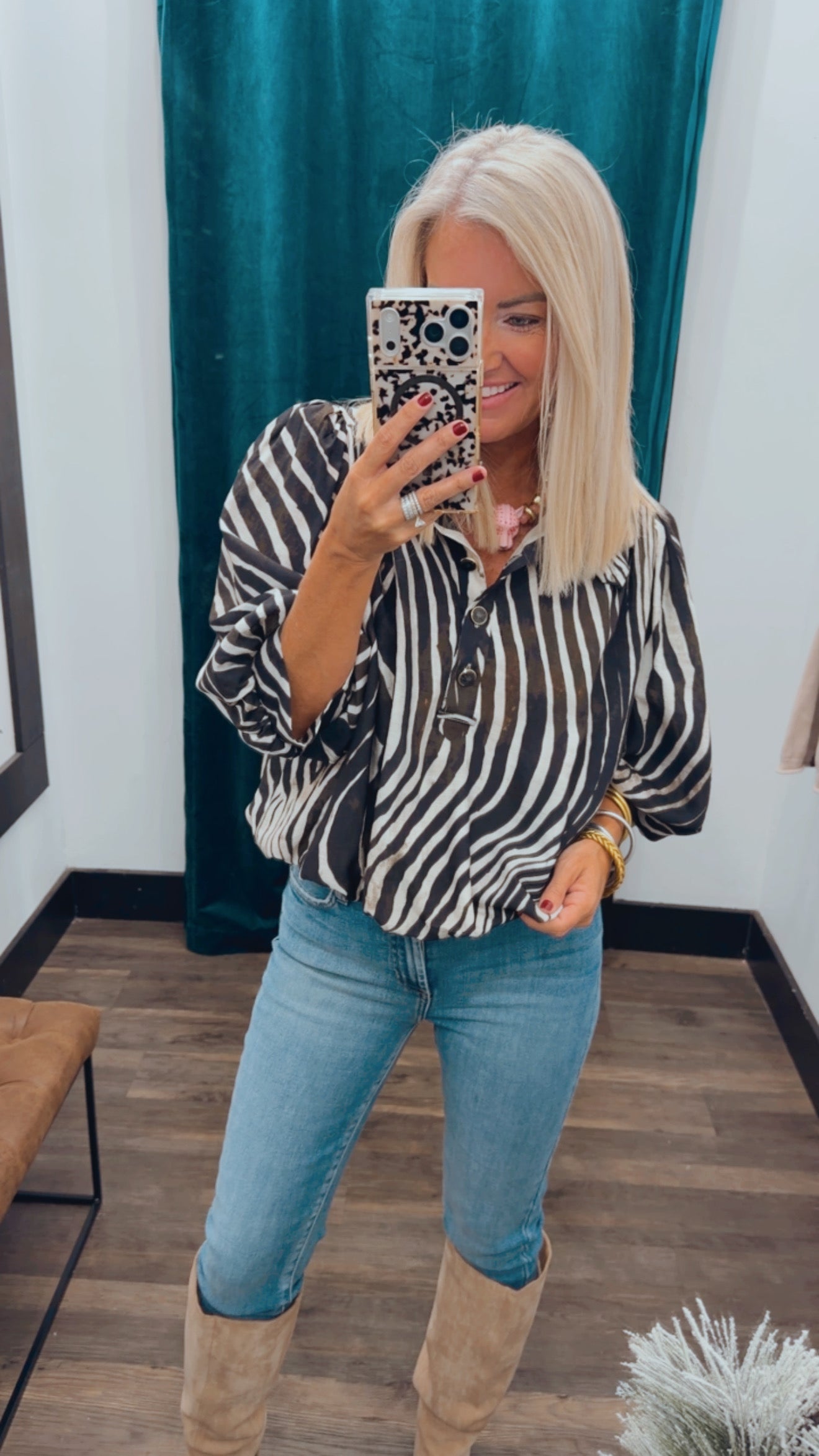Wild Elegance Blouse