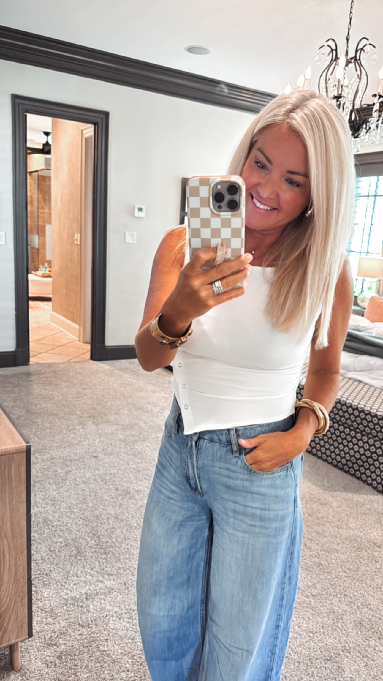Button Detail Top