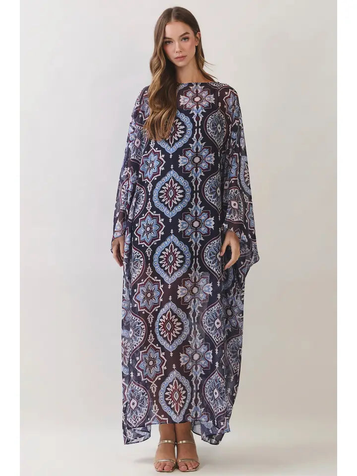 Medallion Caftan Maxi
