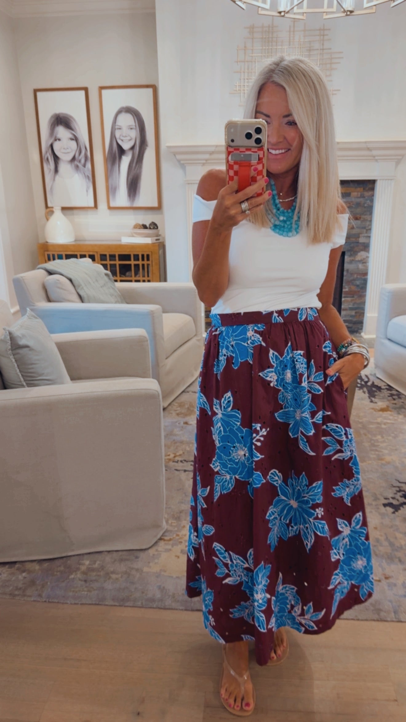 Botanic Midi Skirt