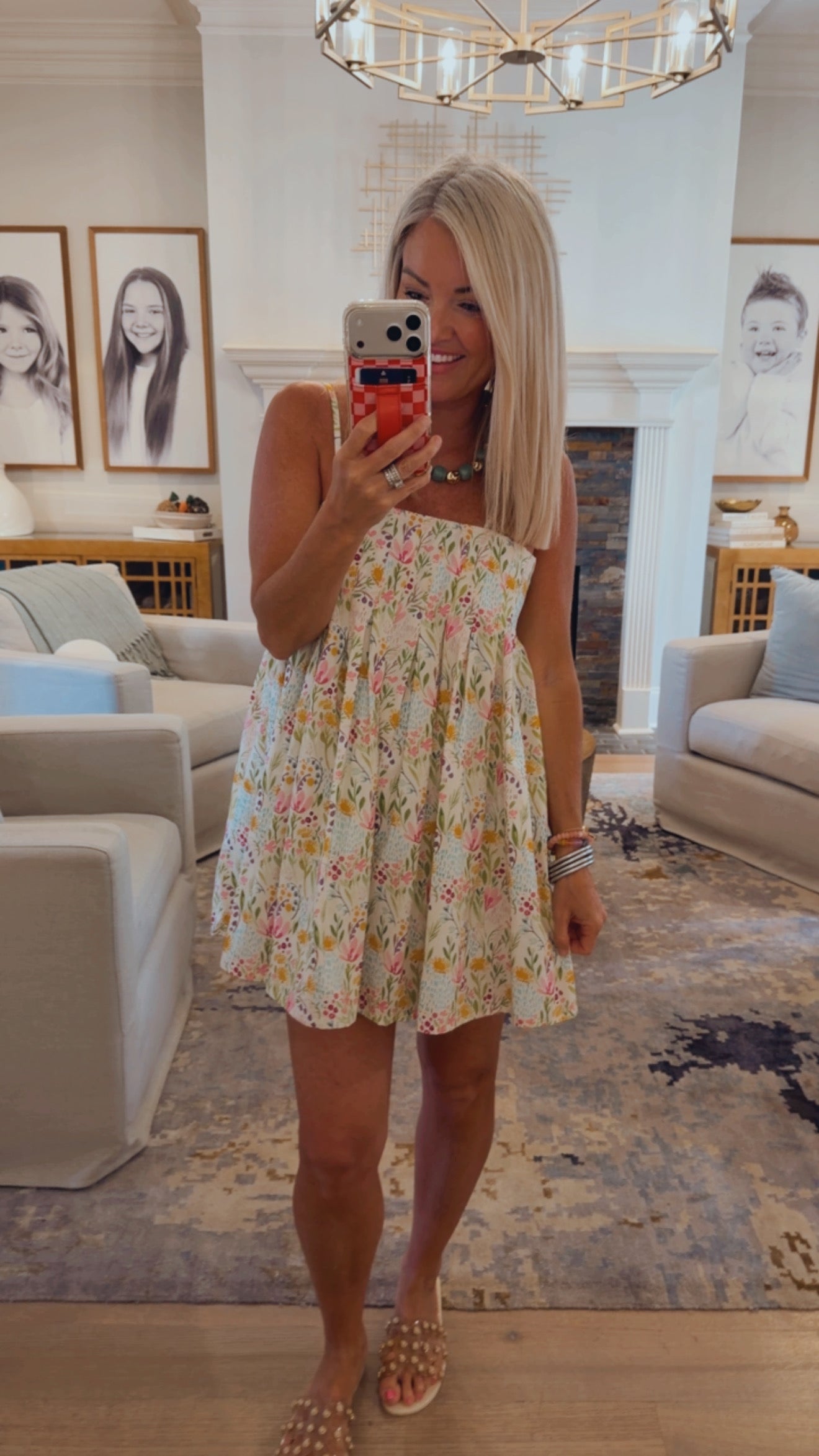 Sirena Garden Mini Dress