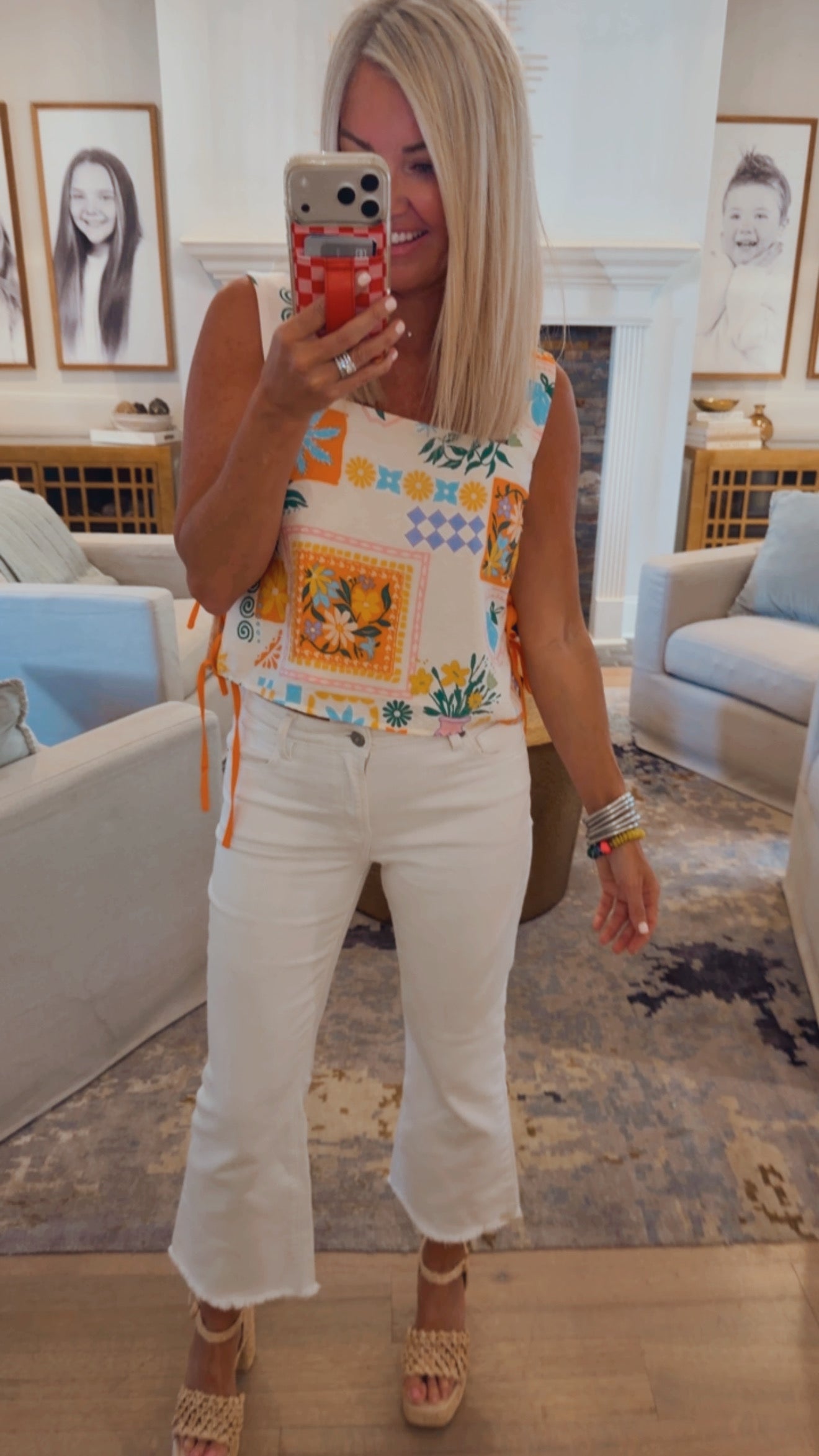 Resort Print Top