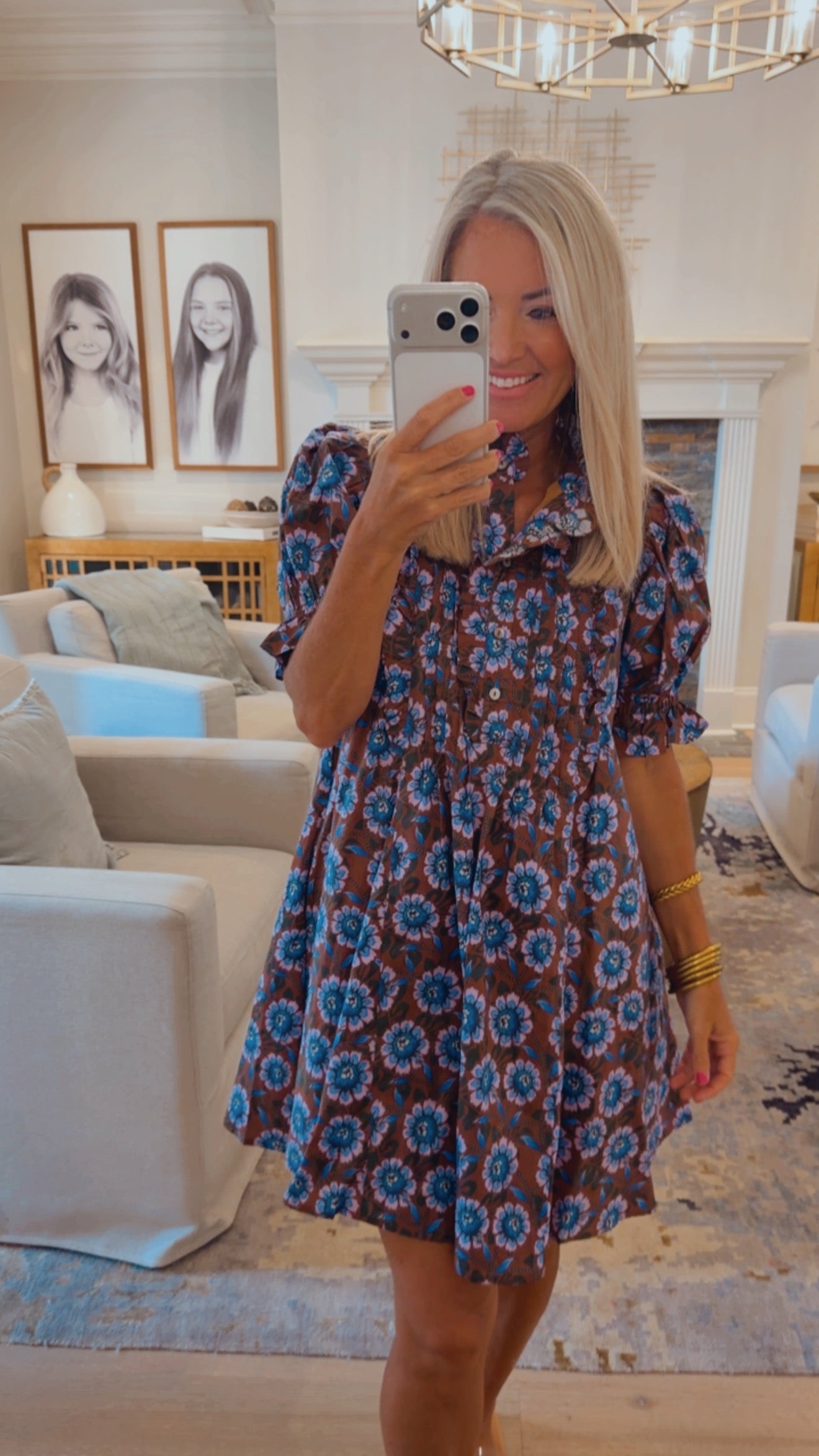 Wildflower Manor Mini Dress