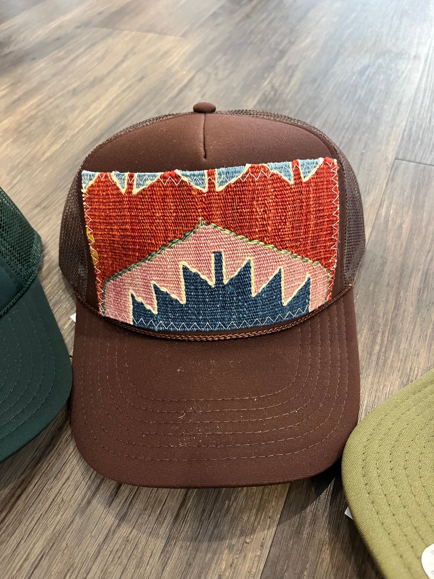 Turkish kilim patch Hat
