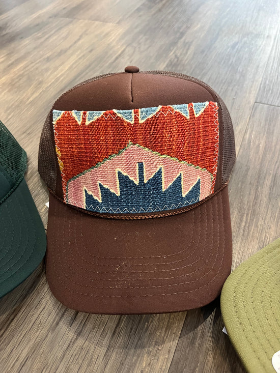 Turkish kilim patch Hat