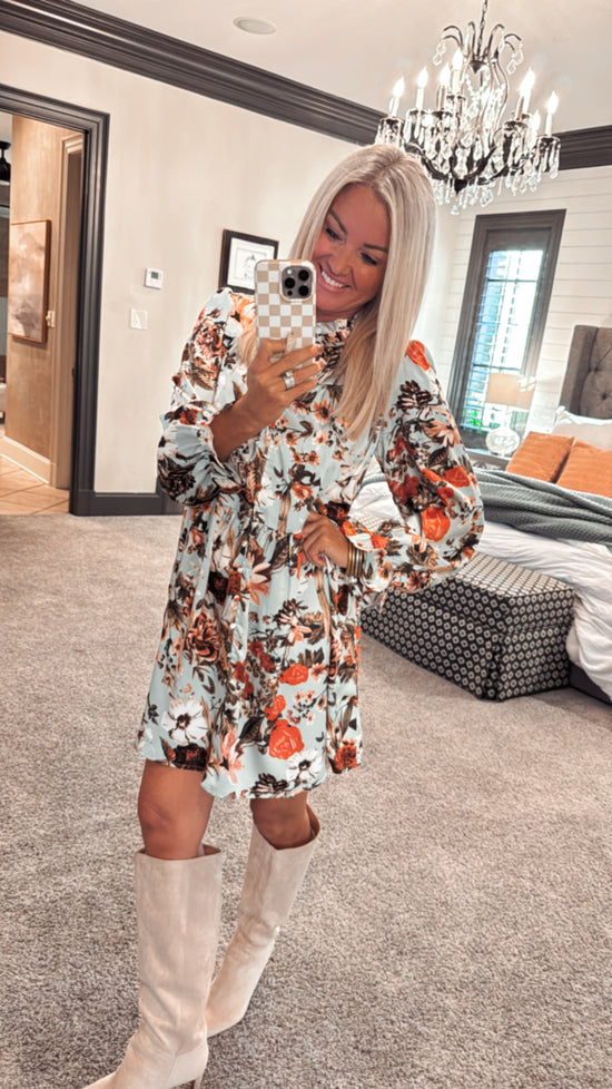 In The Garden Floral Dress