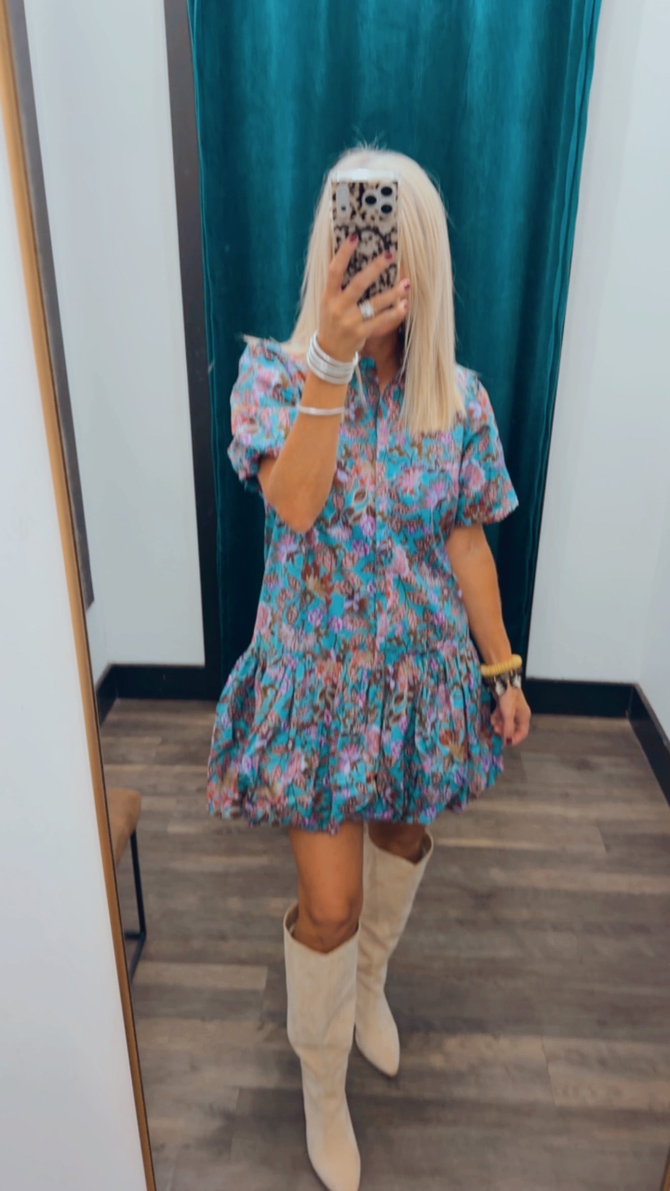 Stacci Bubble Mini Dress