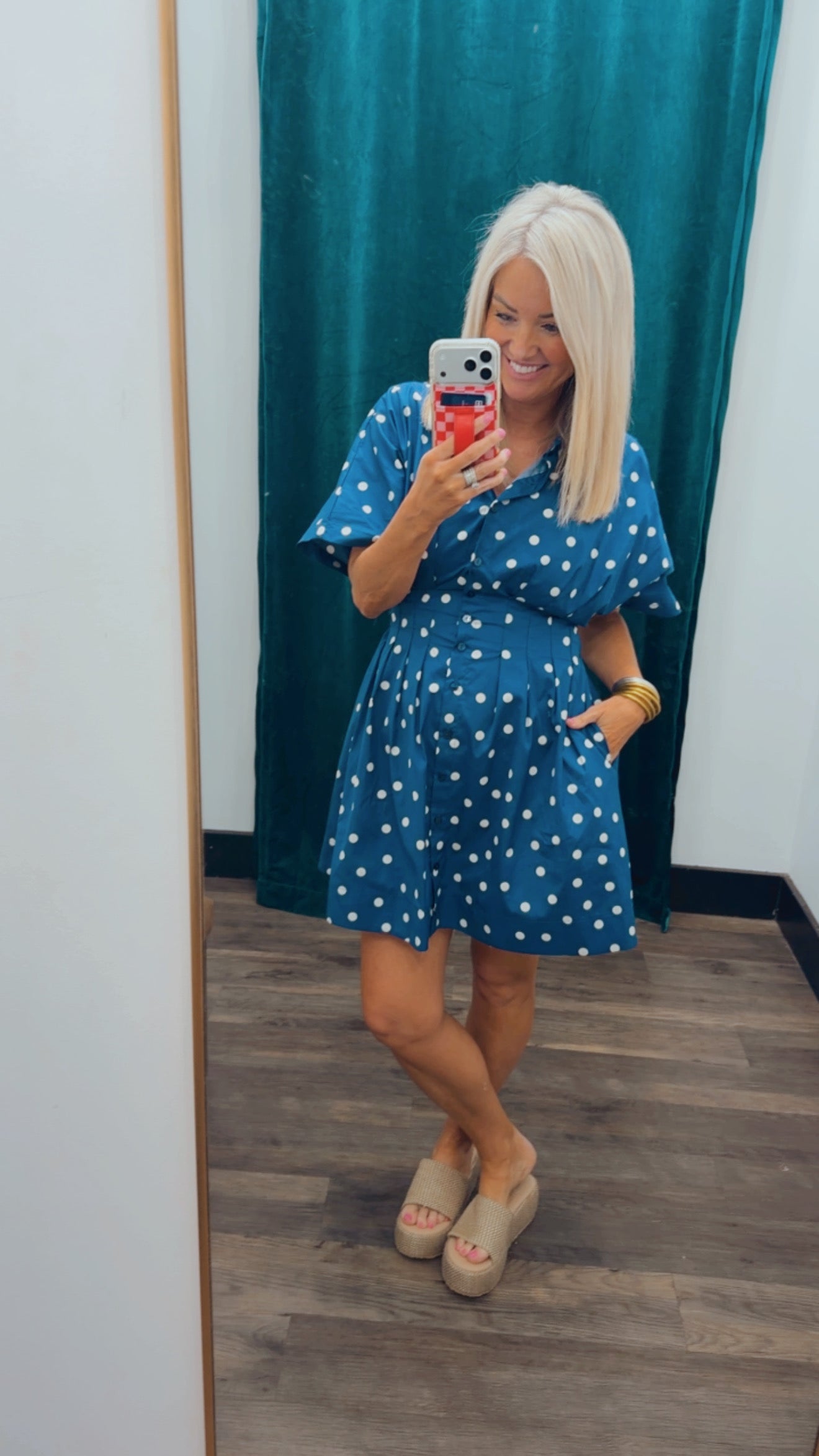 Polka Dot Power Dress