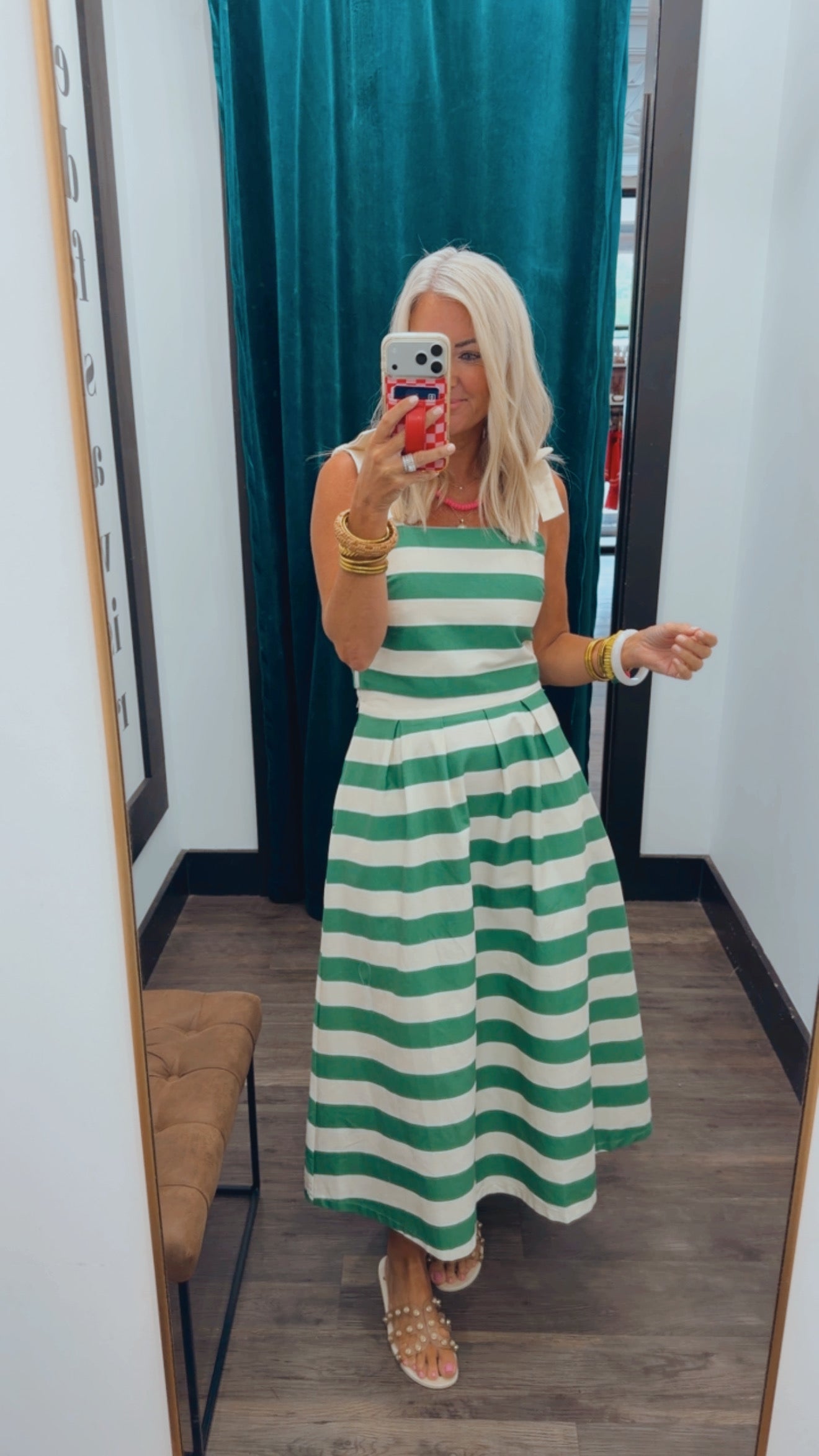 Stripe Life Skirt