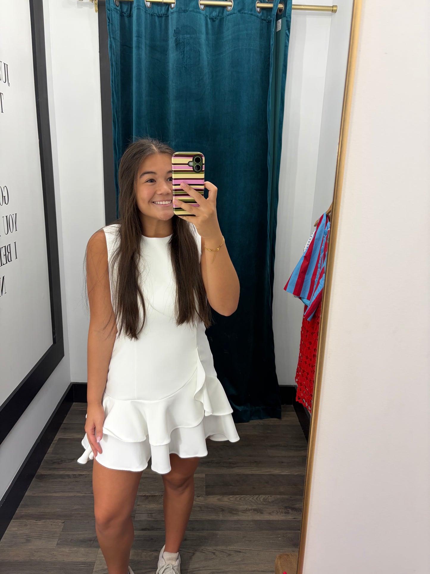 Flirty Layer Mini Dress