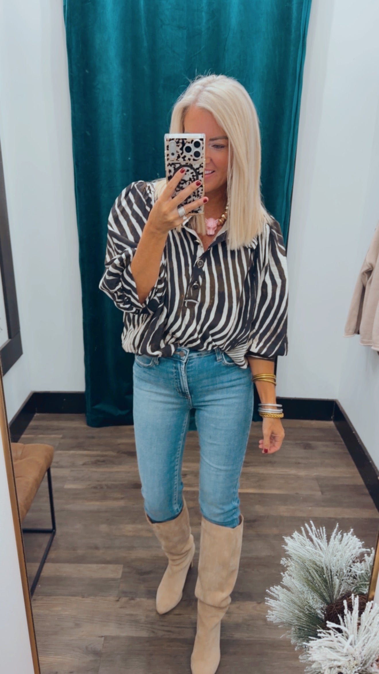 Wild Elegance Blouse