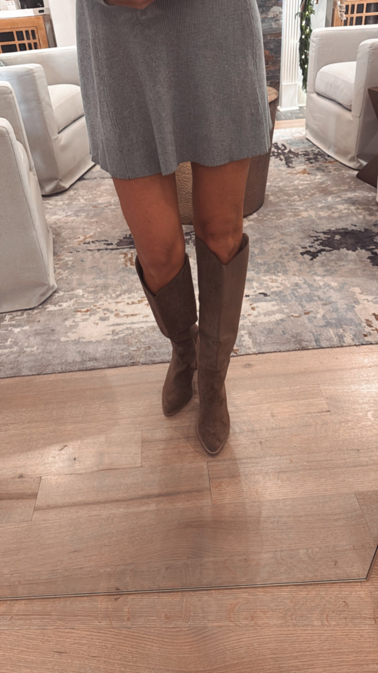 Naya - Suede Tall Boot