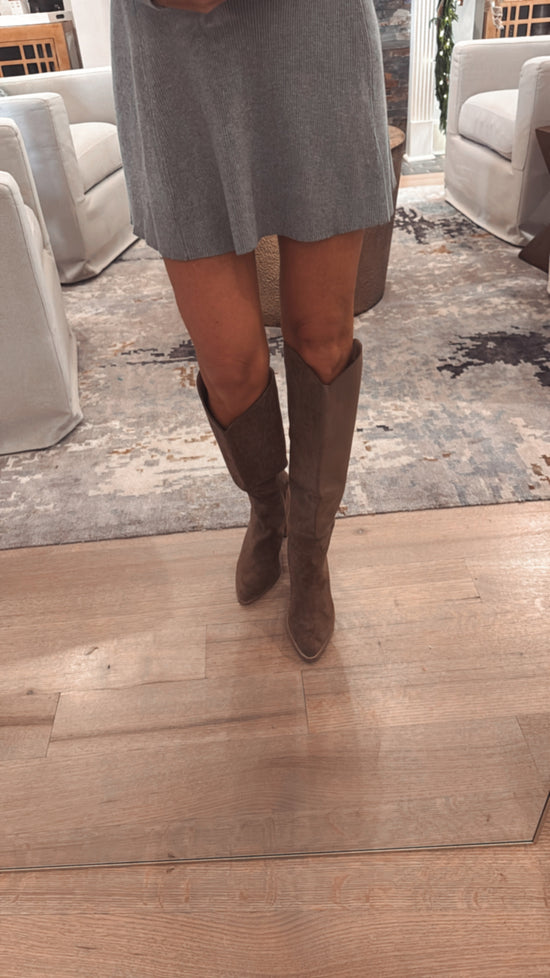 Naya - Suede Tall Boot