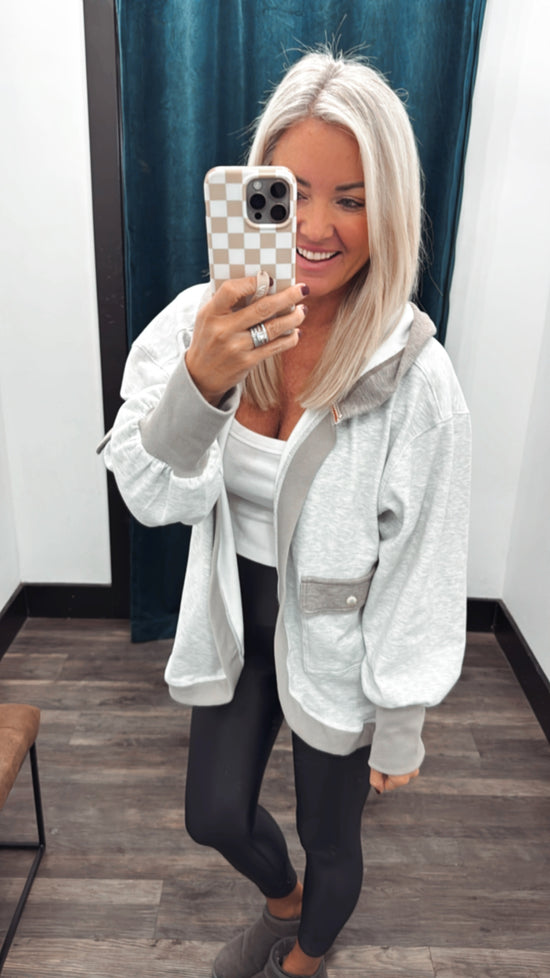 Color Block Cozy Cardi