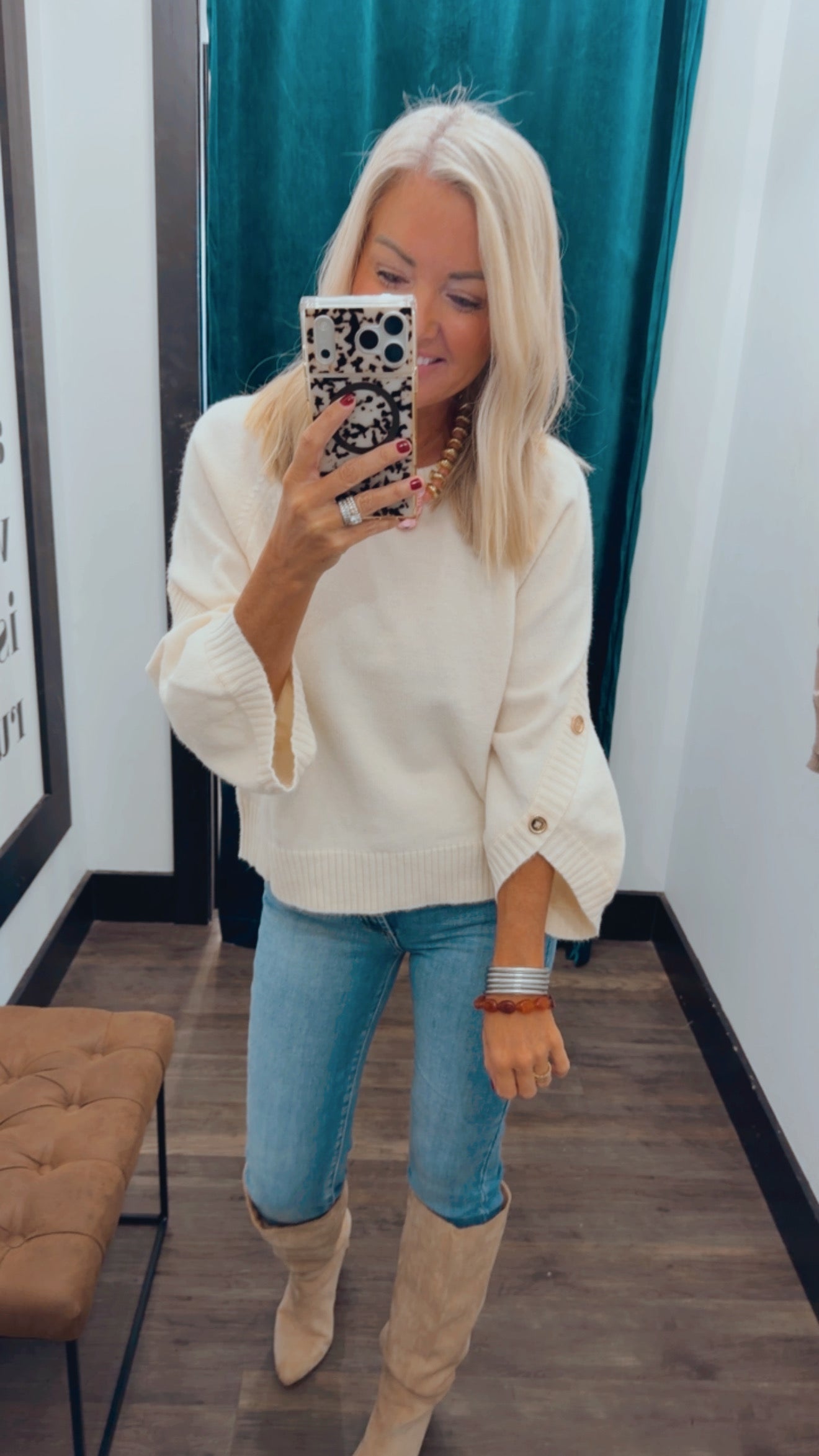 Signature Sleeve Knit