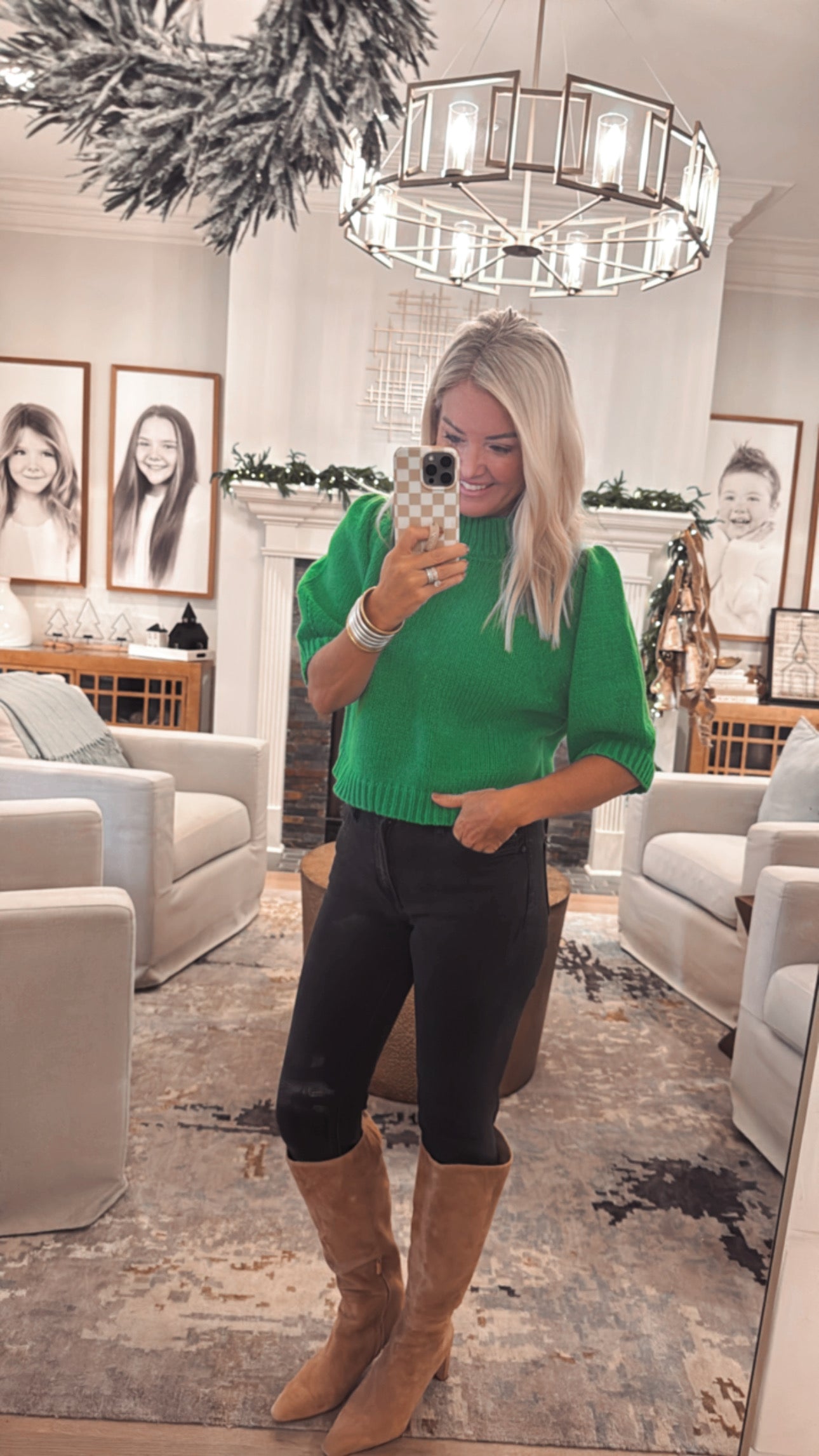 Charming Puff Sleeve Sweater