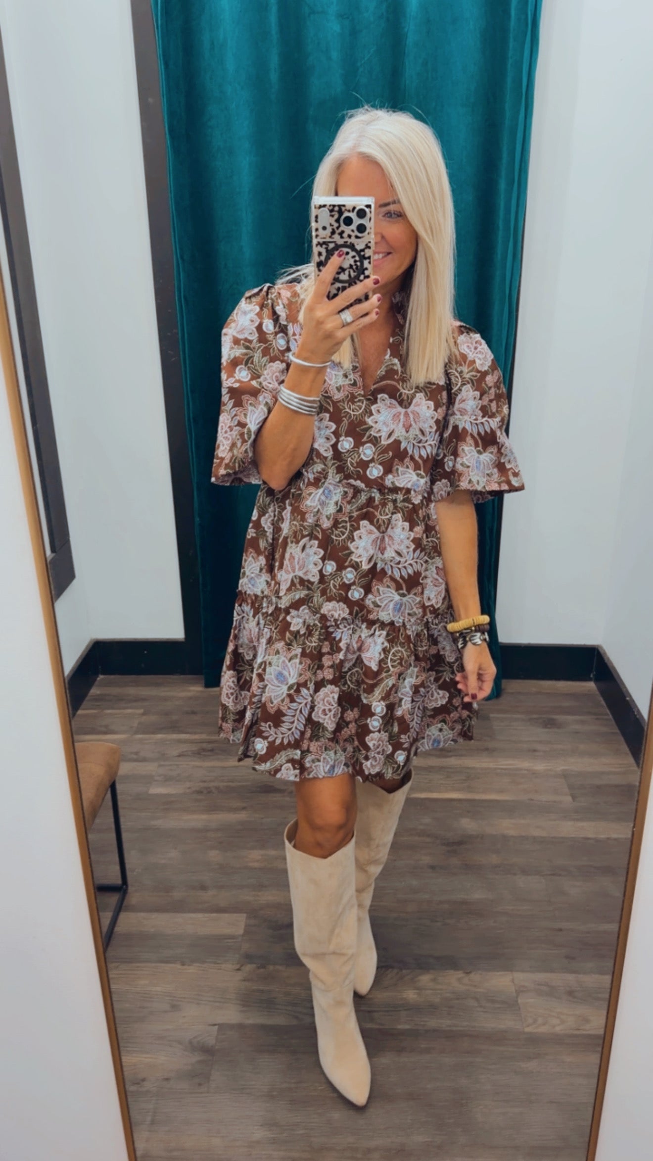 Dixie Rustic Shift Dress