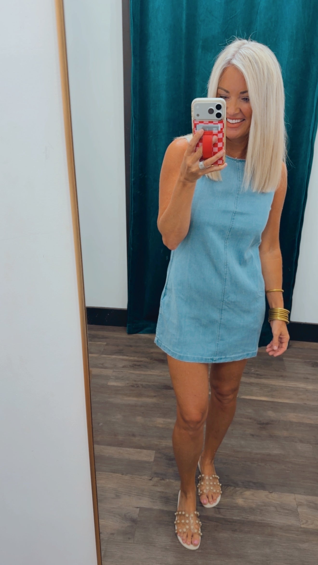 Denim Mini Shift Dress Beautiful Soul Boutique Denim Mini Shift Dress Beautiful Soul Boutique