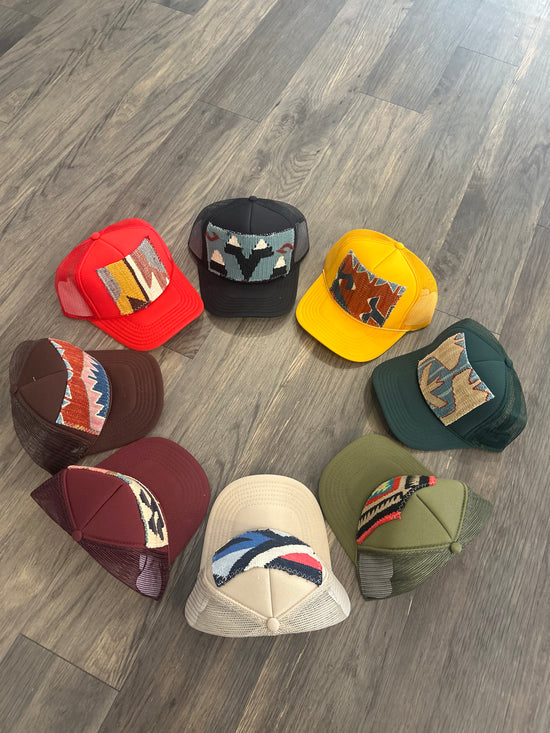 Turkish kilim patch Hat