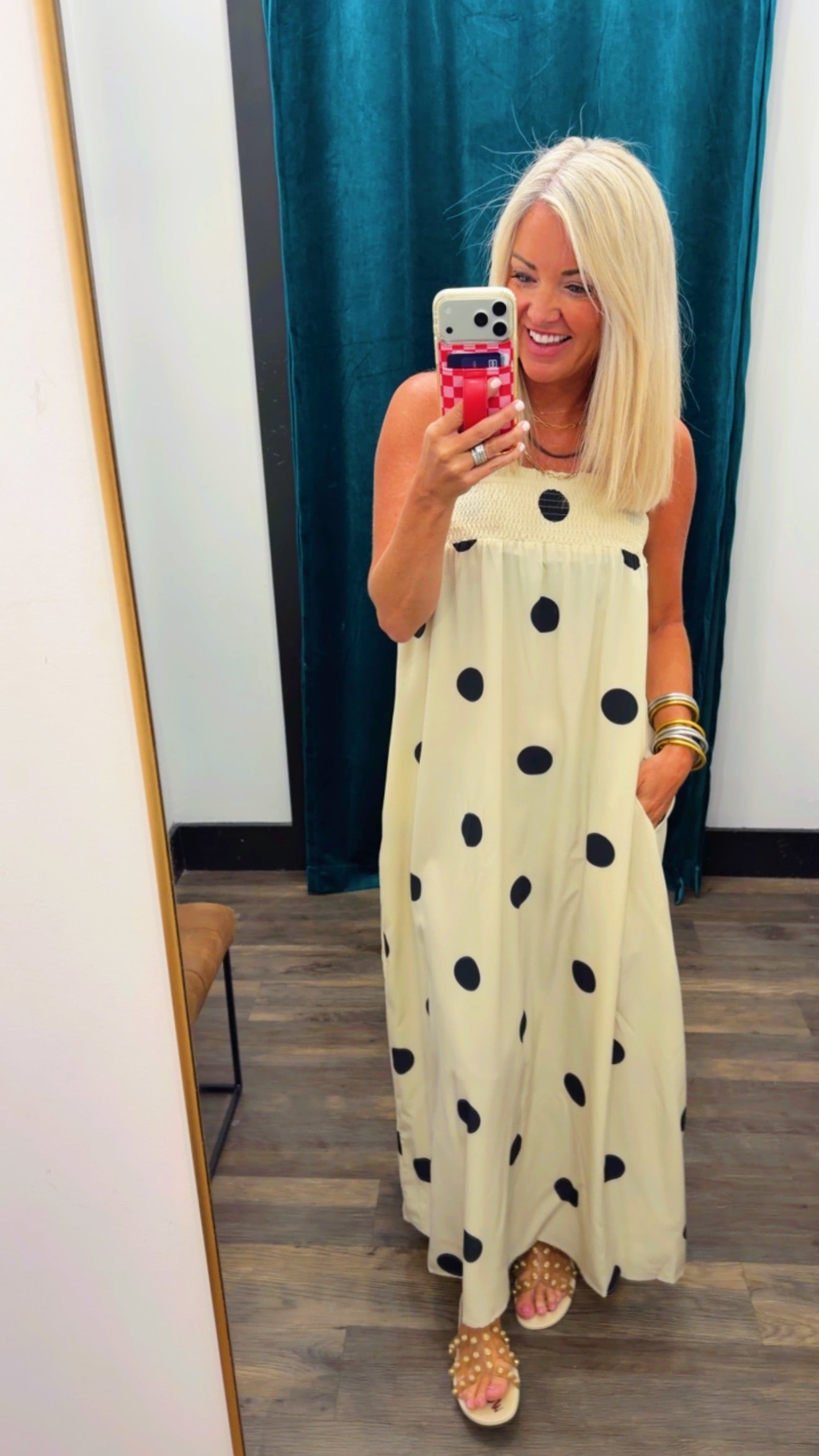 Playful Polka Dot Dress