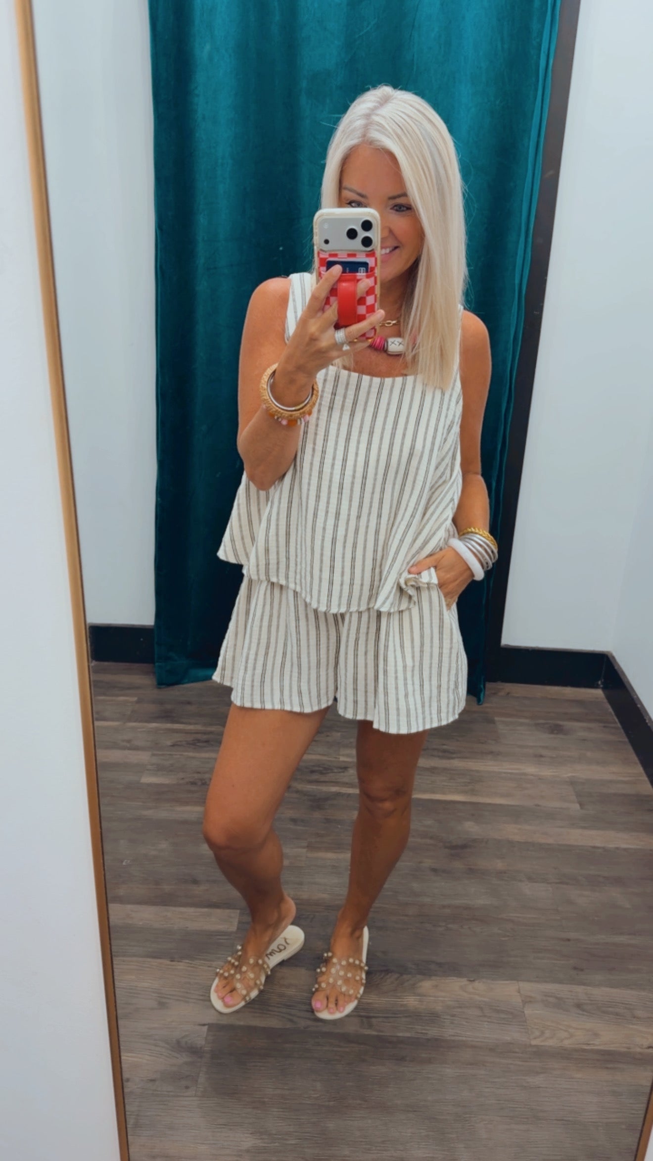 Square Tank Romper