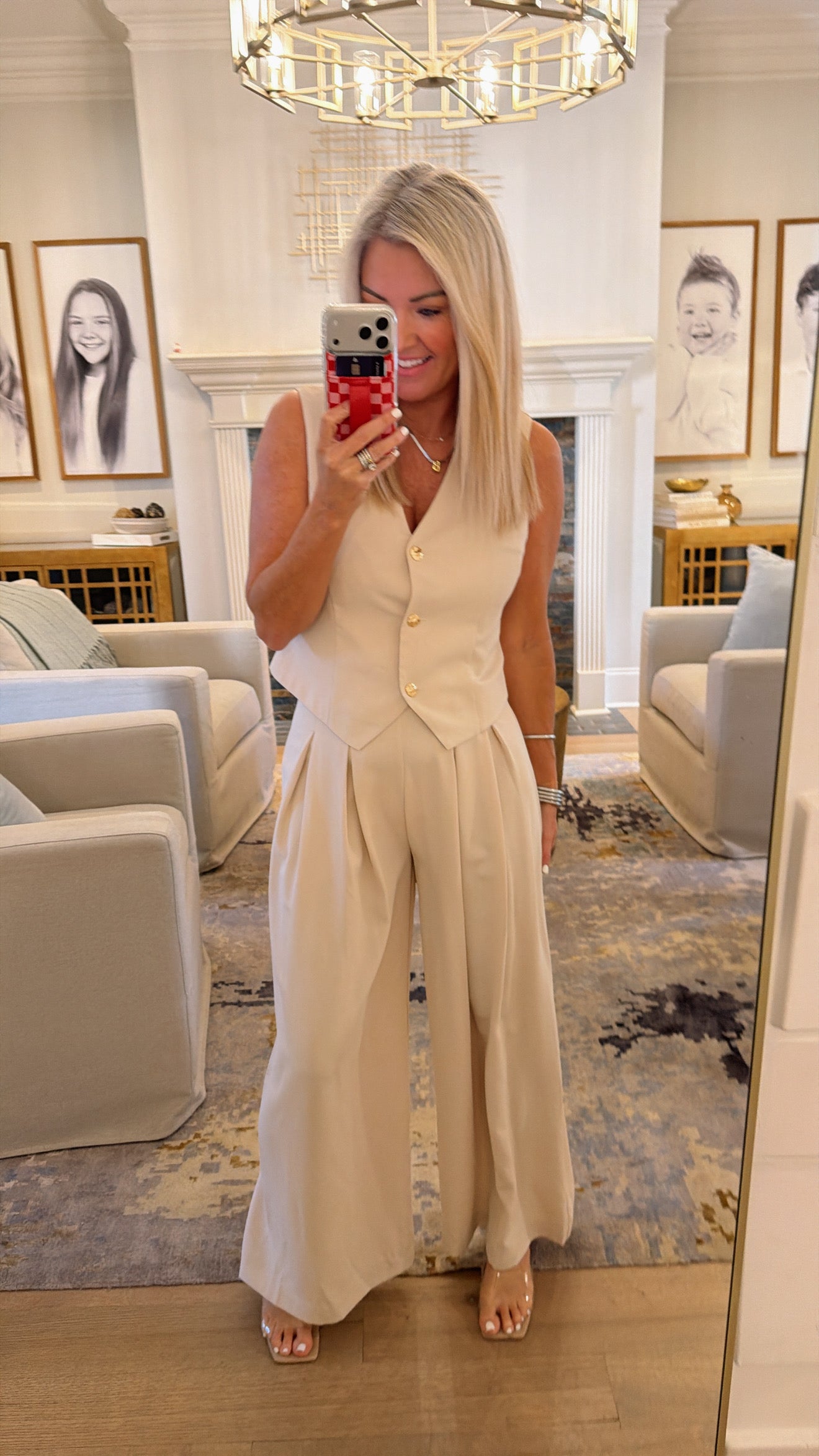 Jolie Vest & Pant Set