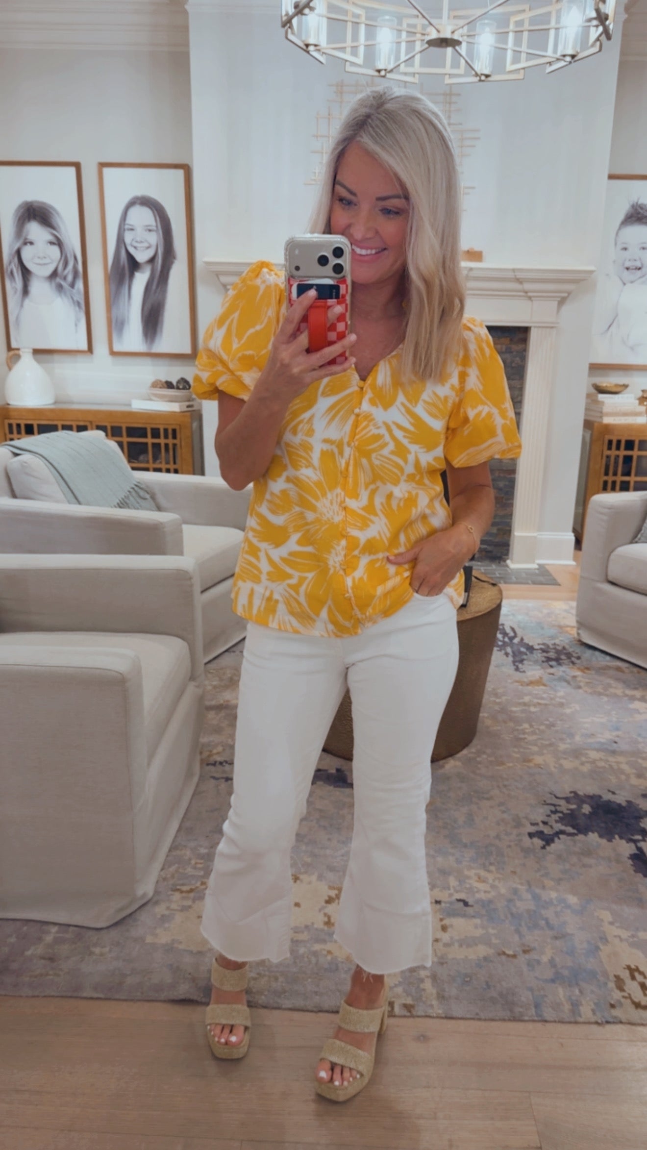 Joni Button Down Top