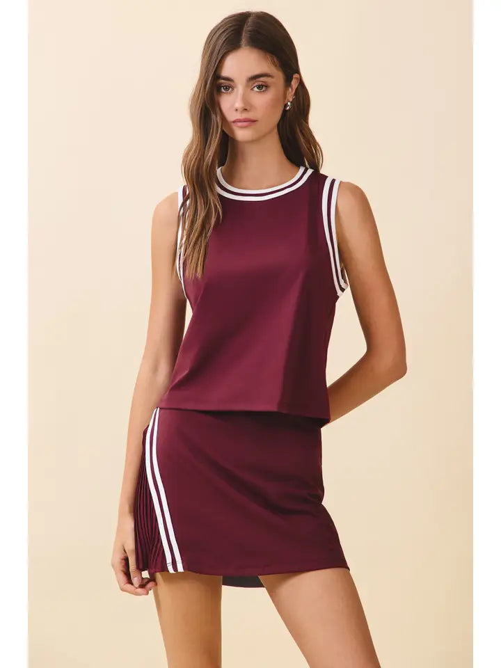 Trim Detail Athletic Set