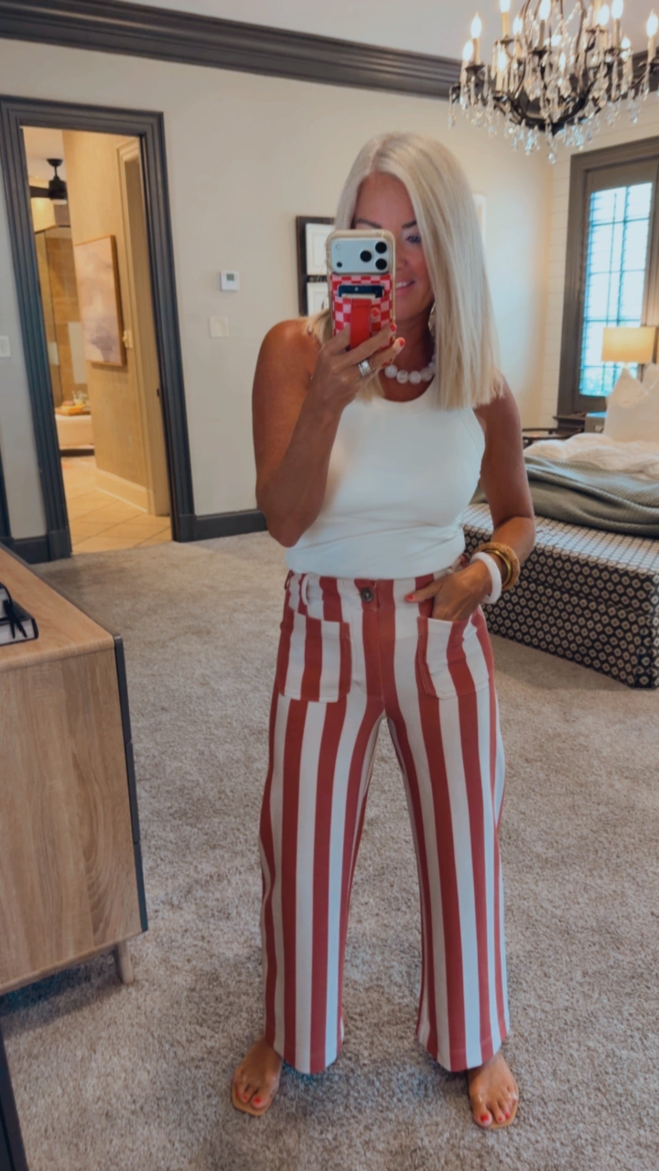 Classy Cozy Stripe Pant