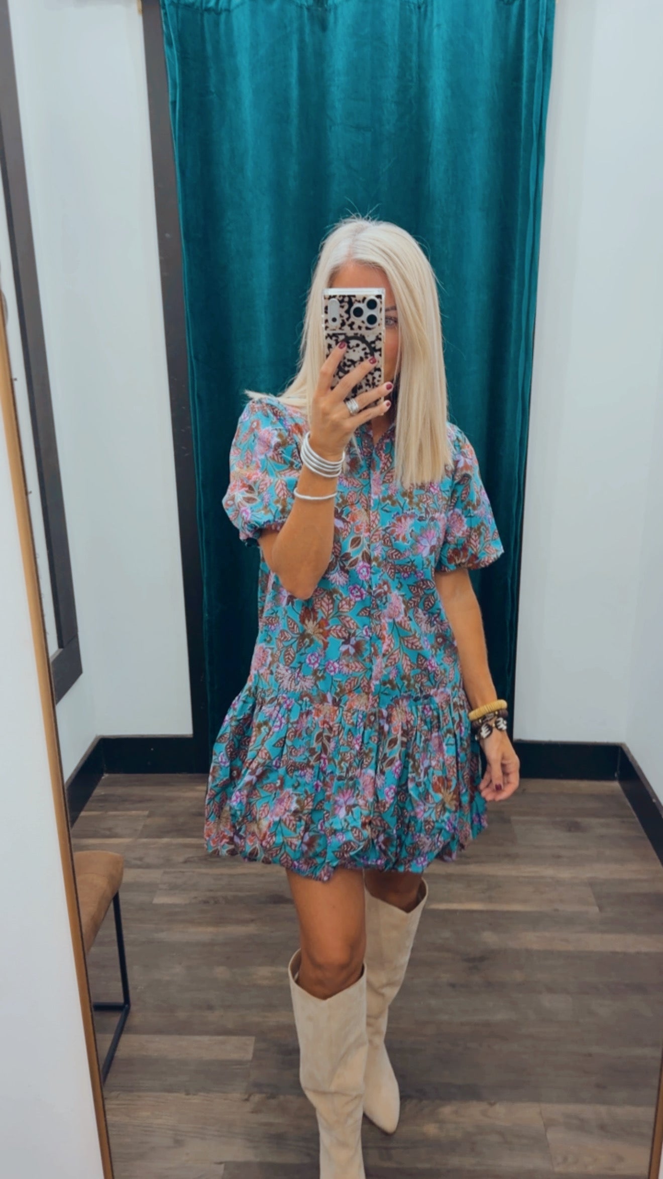 Stacci Bubble Mini Dress