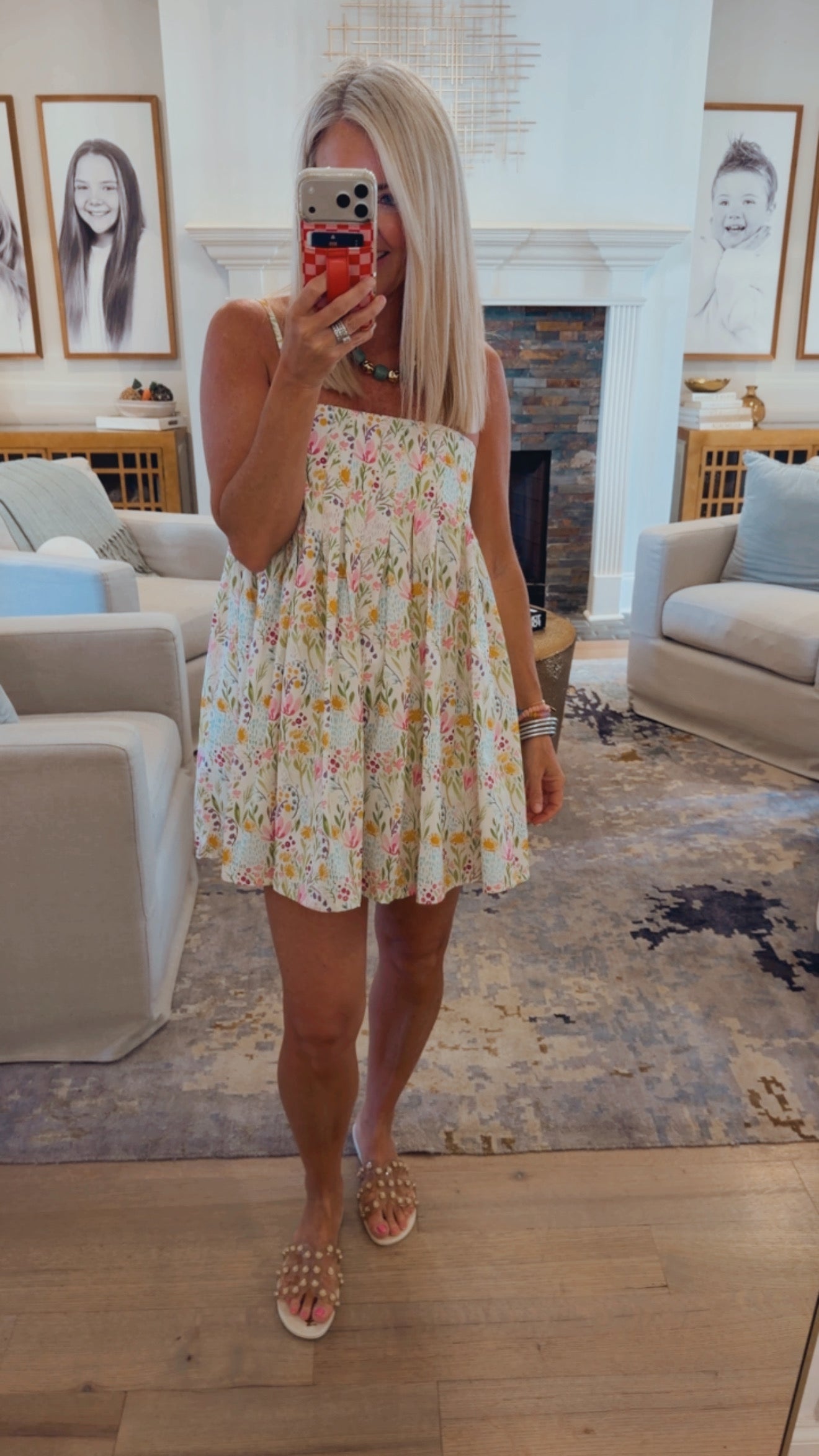 Sirena Garden Mini Dress