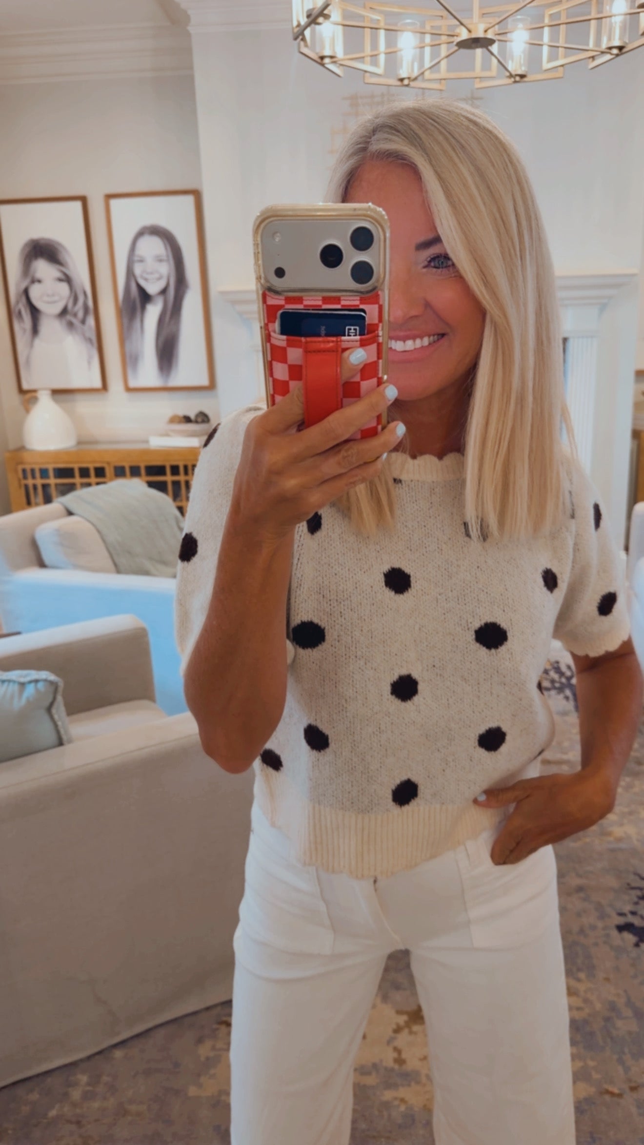 Sweet Dotty Sweater