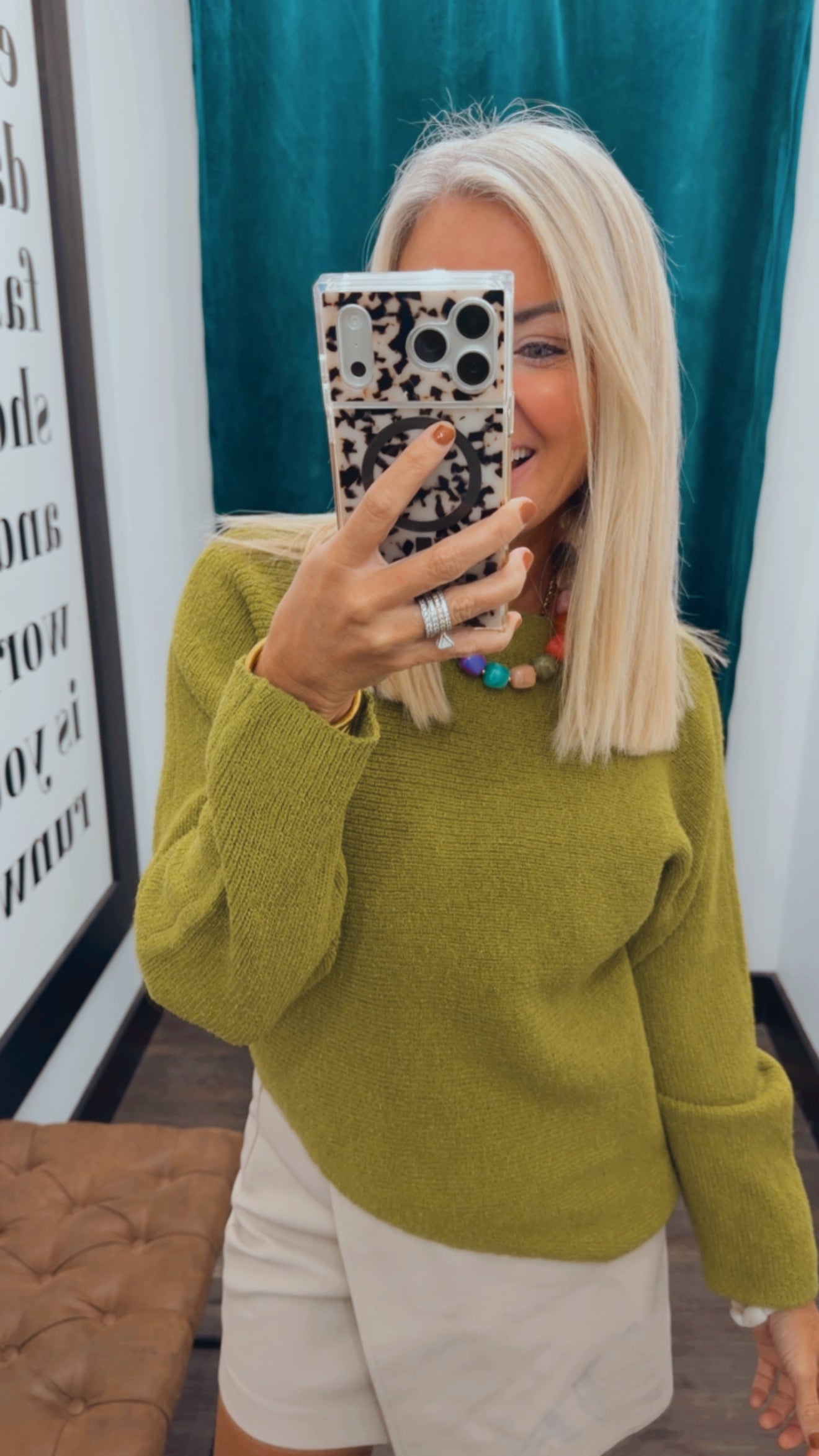 Sleek Asymmetrical Knit Top