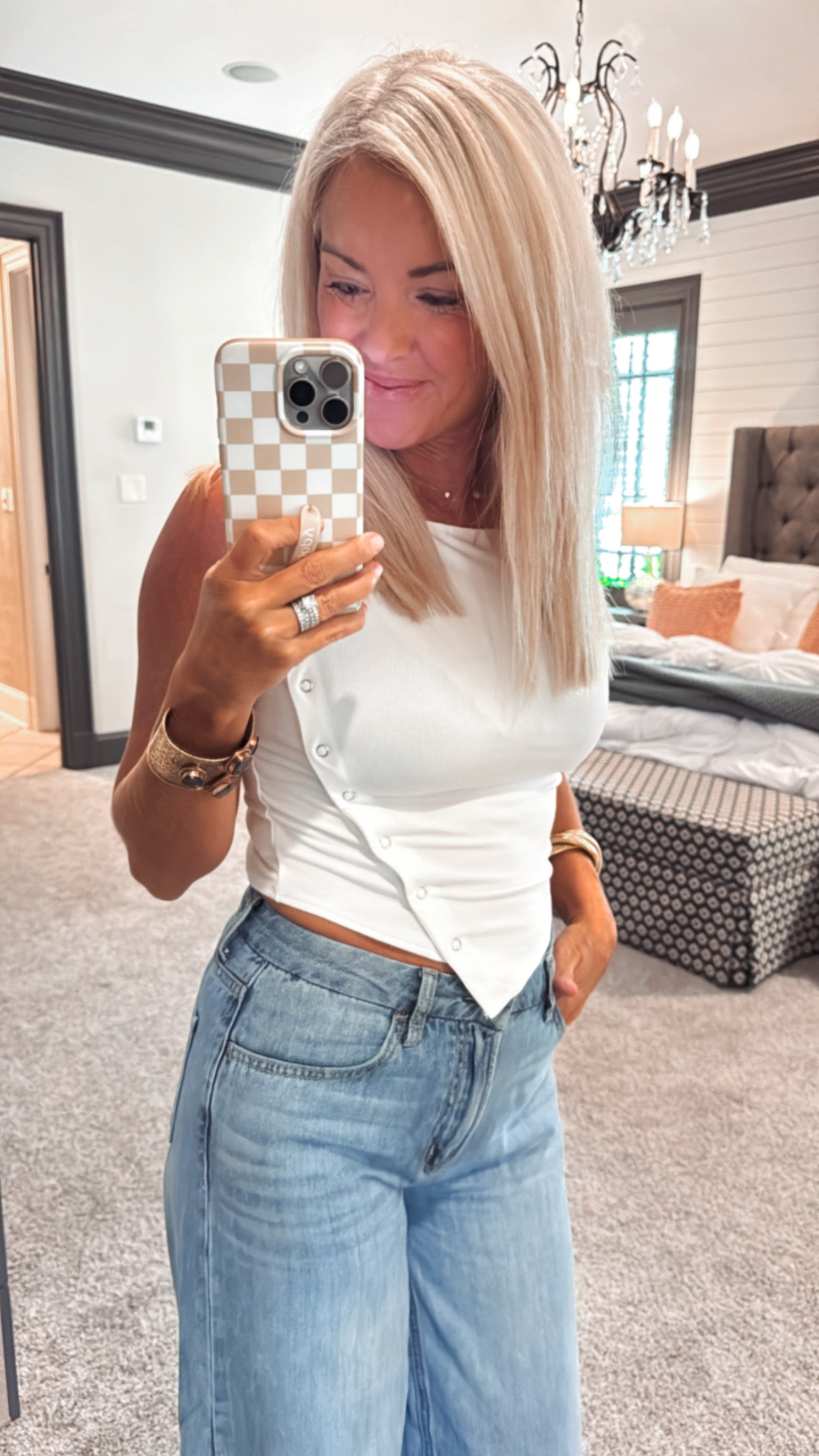 Button Detail Top