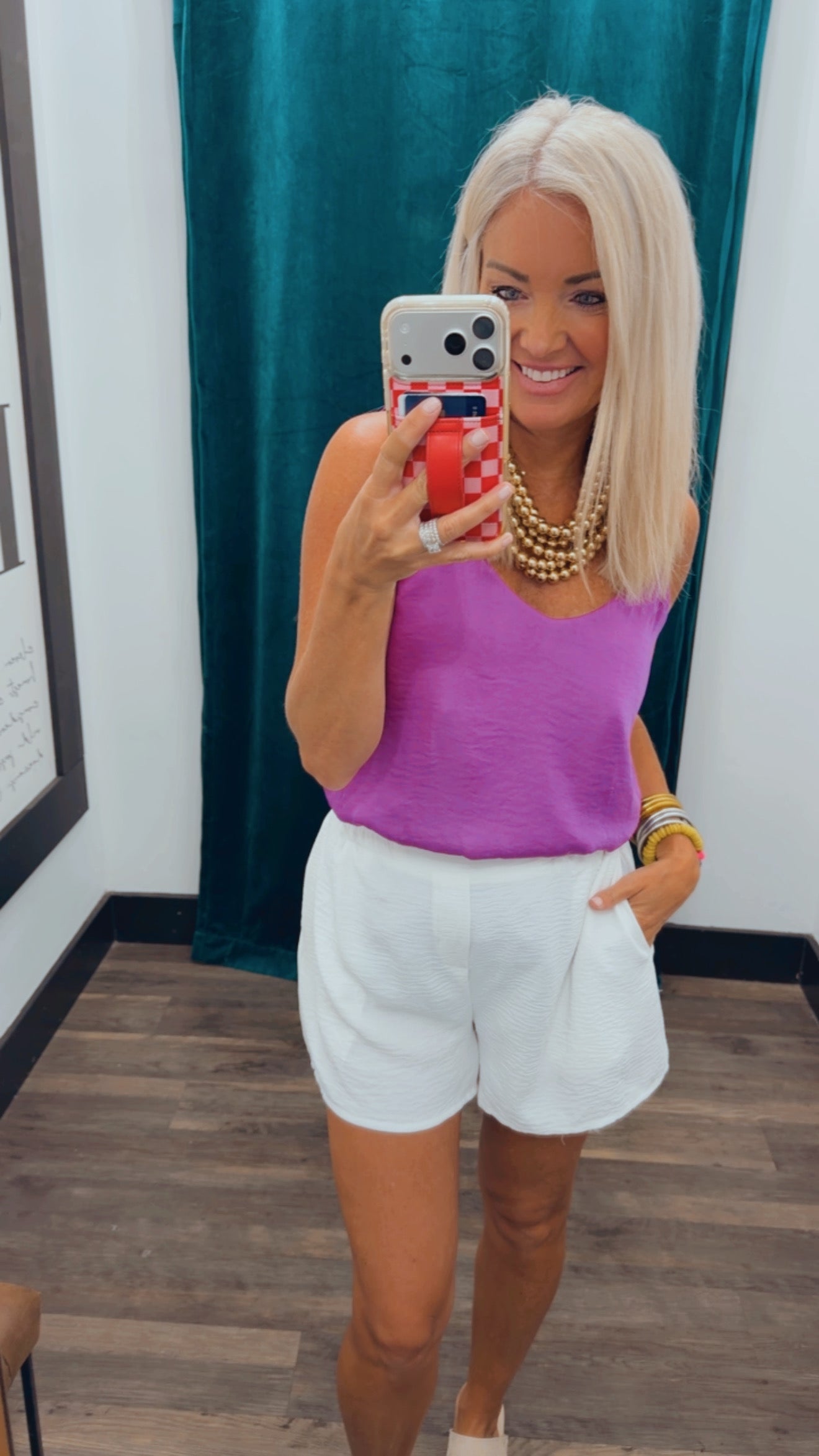 Accent Strap Tank