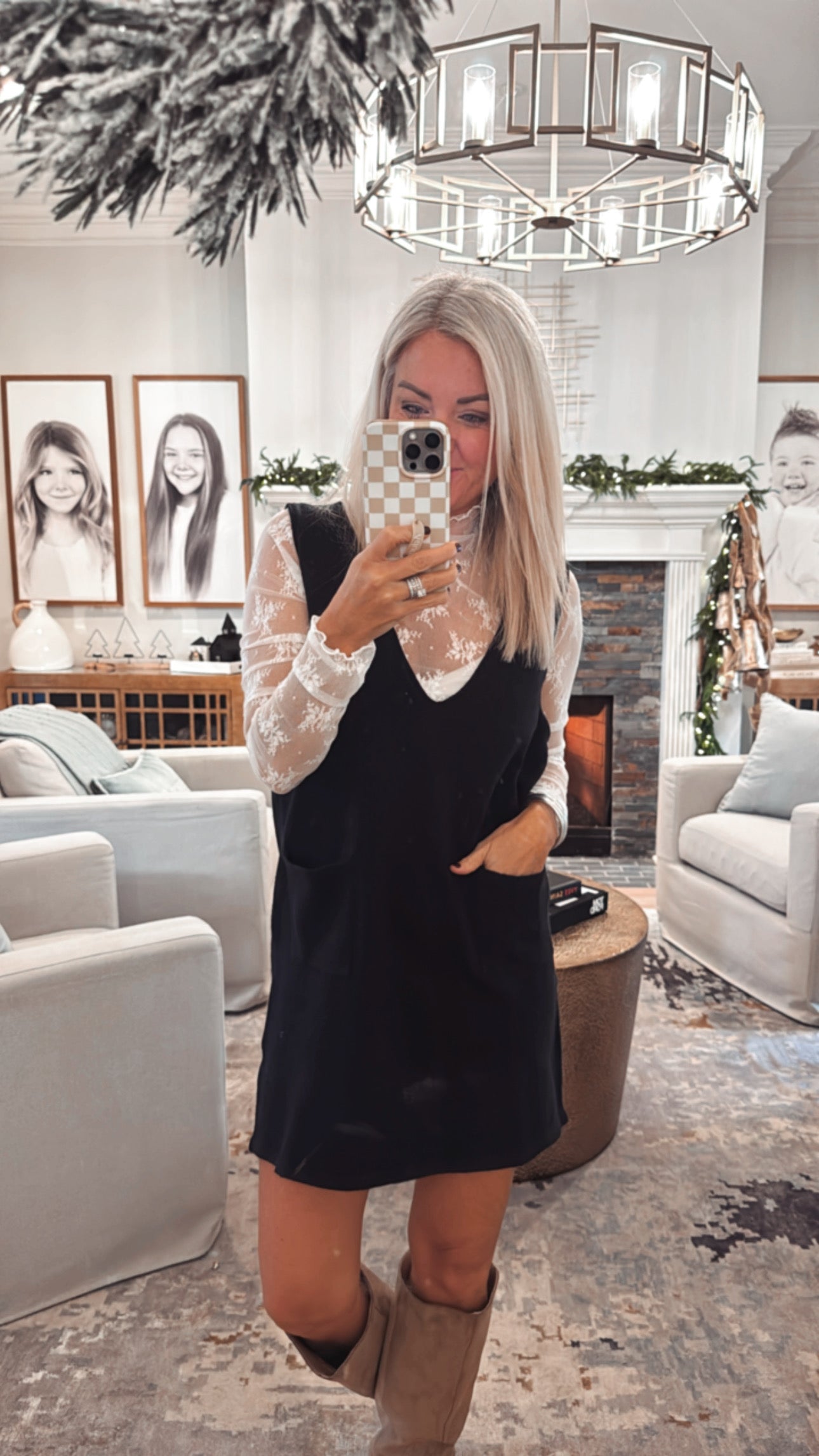 Sleeveless Mini Dress