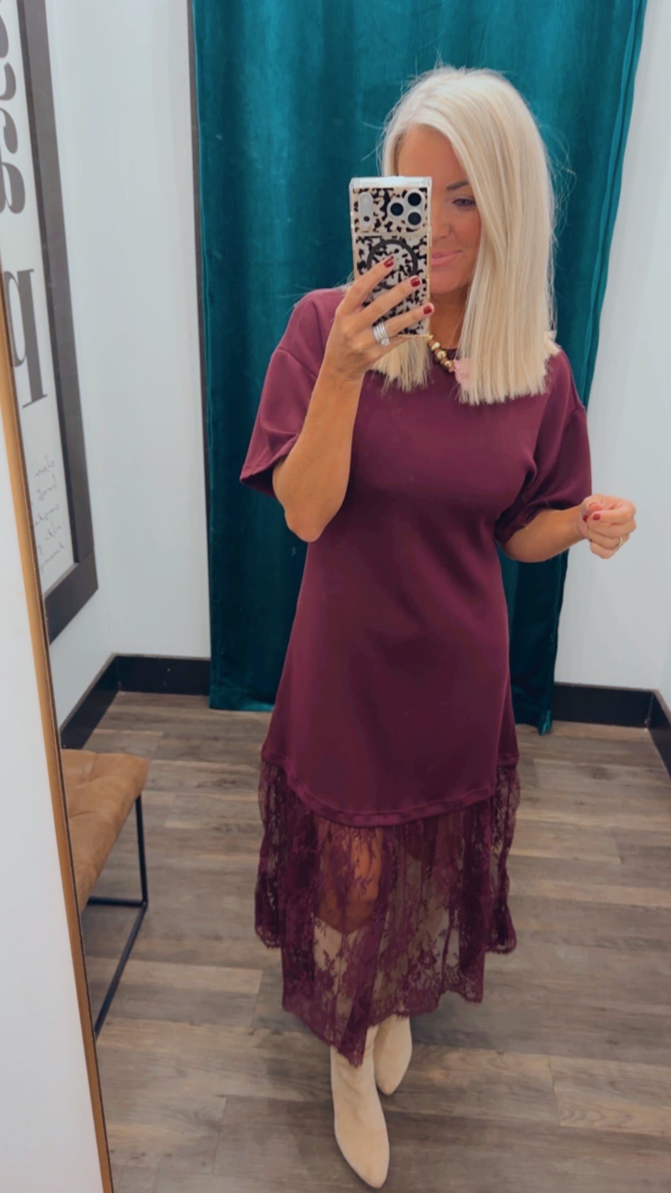 Statement Lace Dress