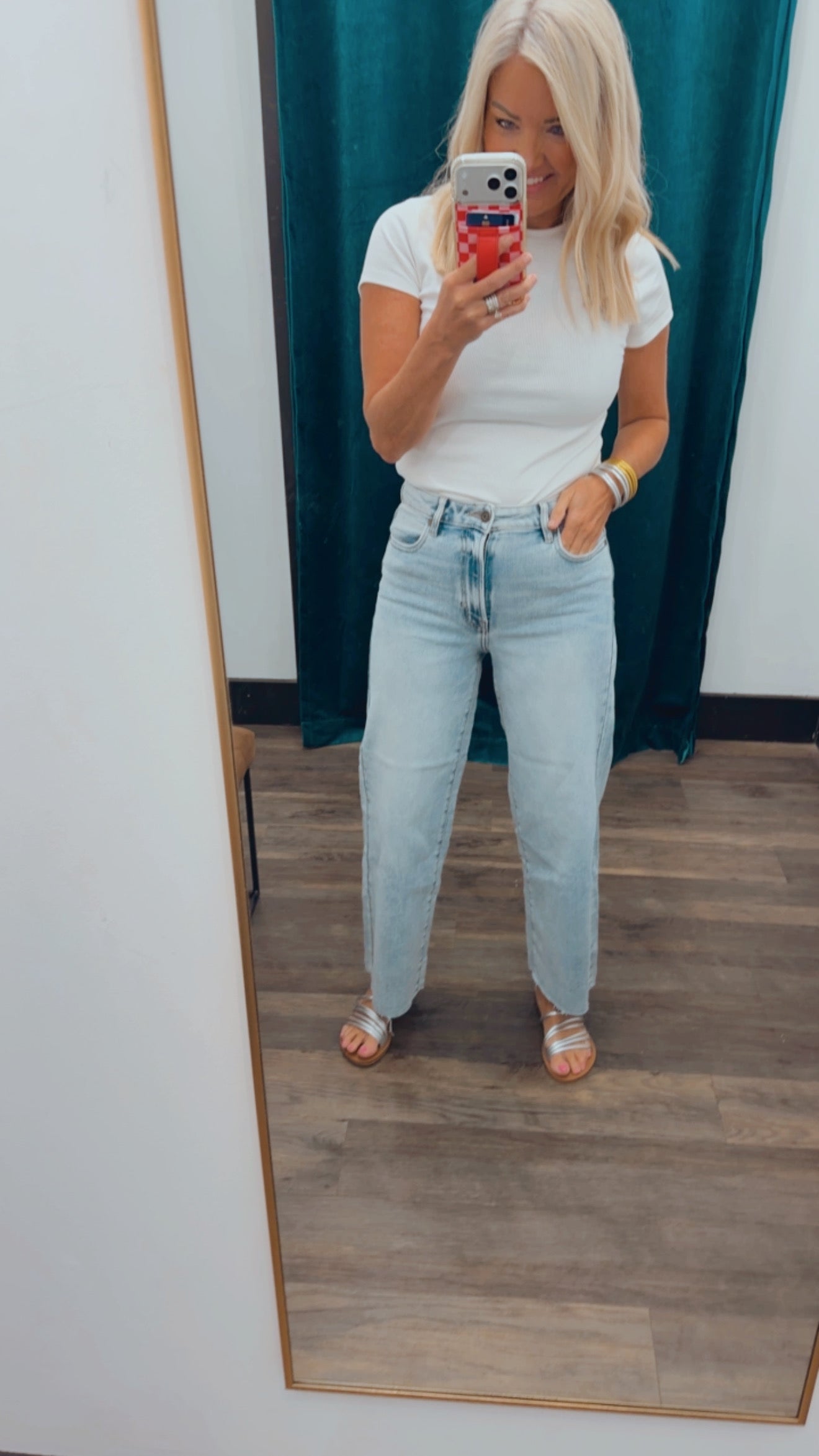 Nori High Rise Wide Leg Jeans