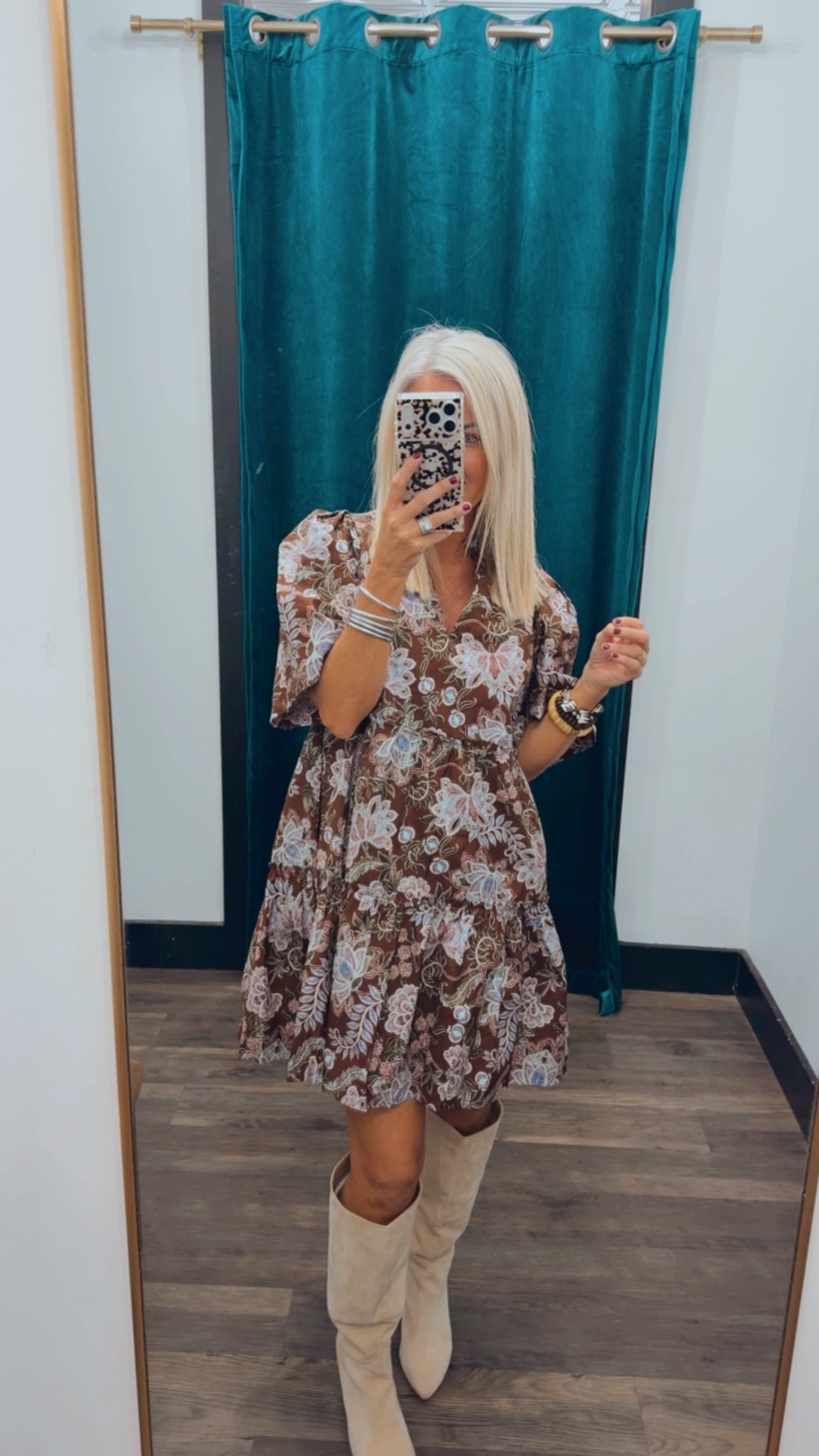 Dixie Rustic Shift Dress
