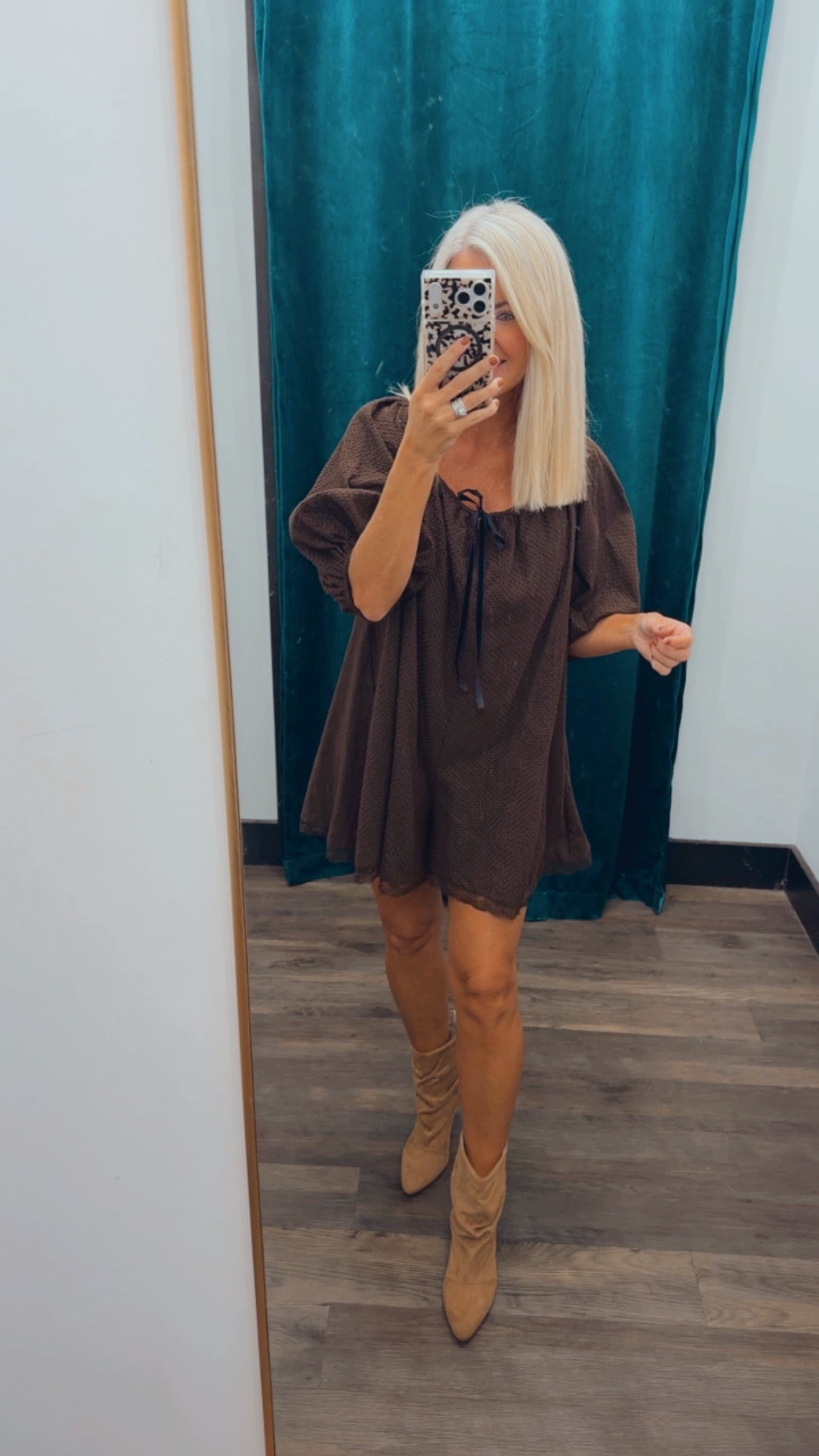 Eyelet lace Romper