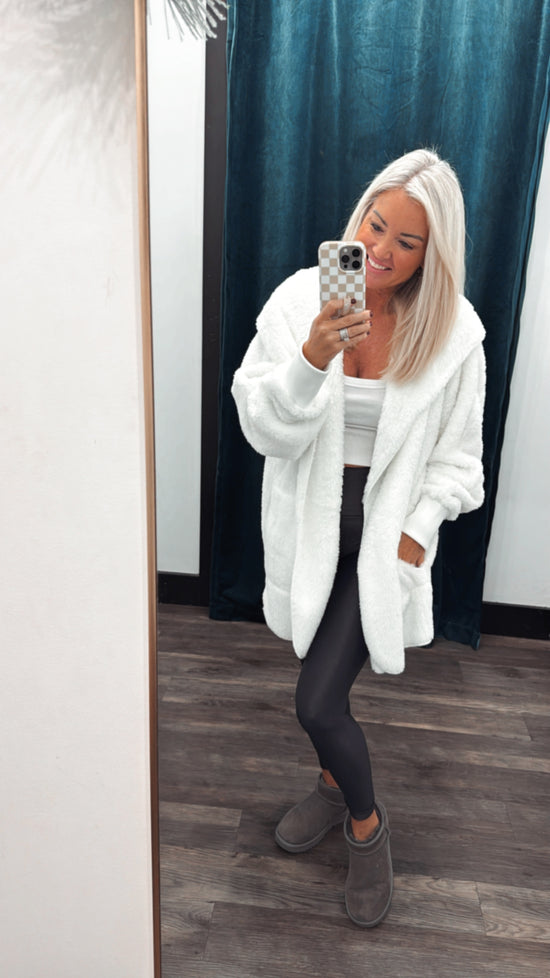 Faux Fur Plush Jacket