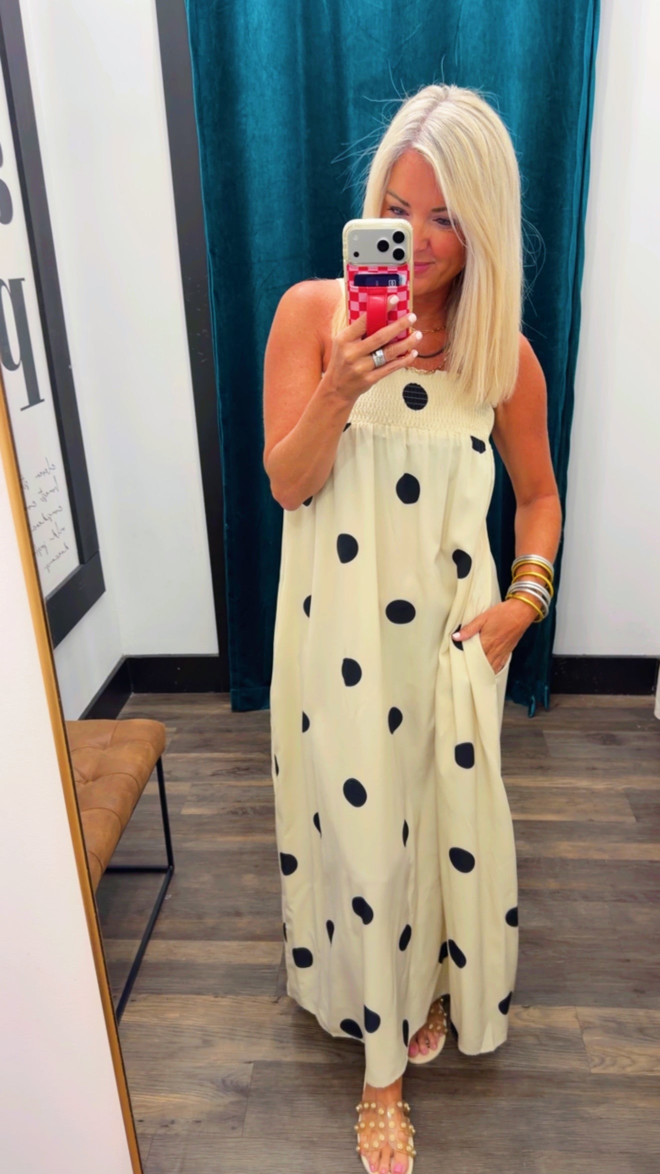 Playful Polka Dot Dress