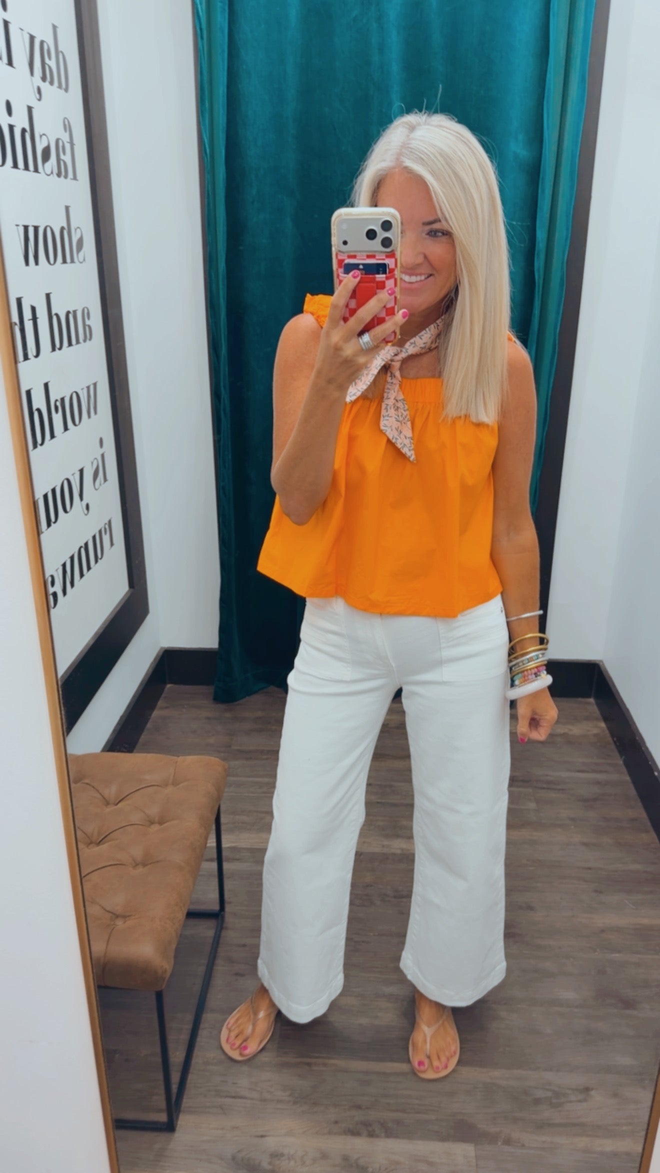Sunkist Bubble Top