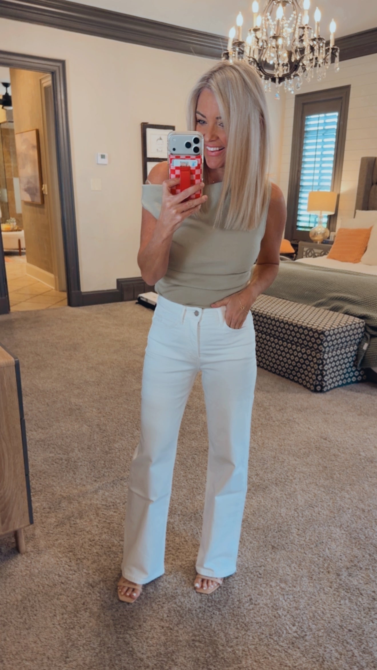 90's Vintage Tummy Control Super High Rise Flare